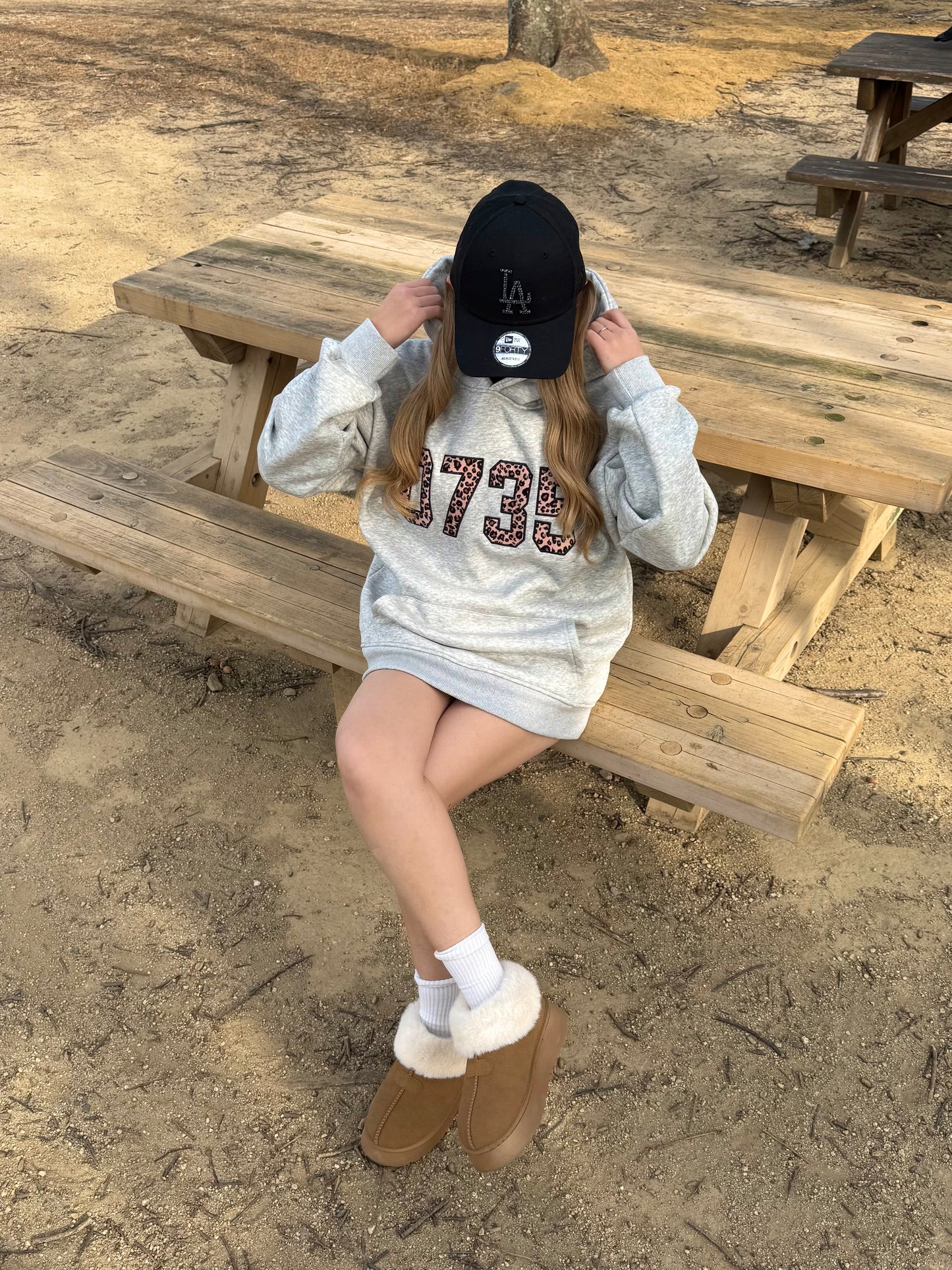 オーバーレオパードパーカー DPB73588