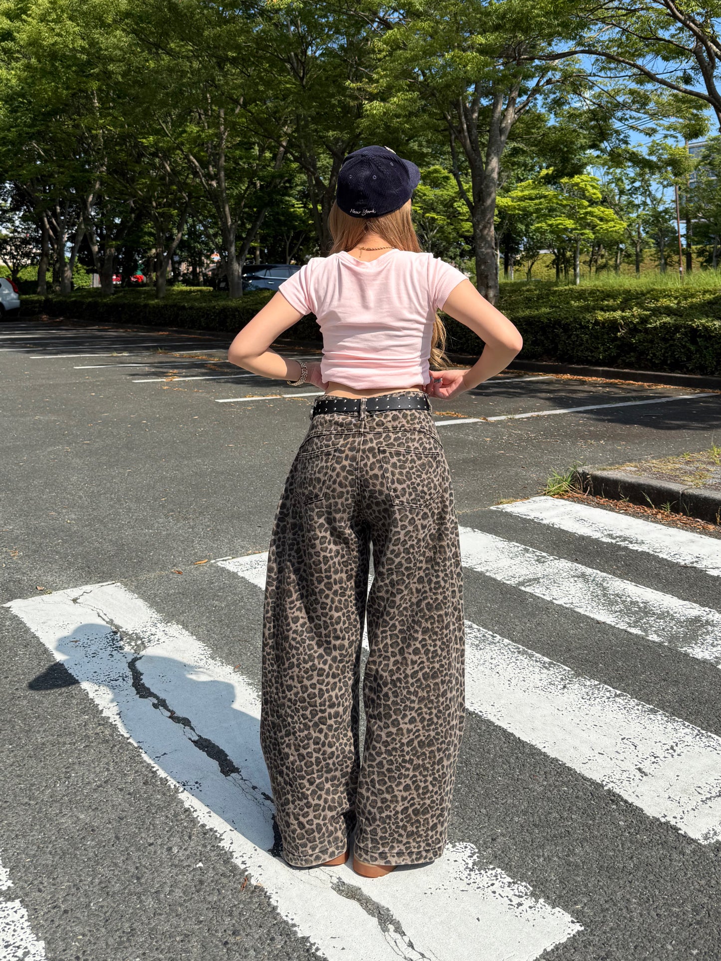 ルーズレオパードパンツ DPB73233