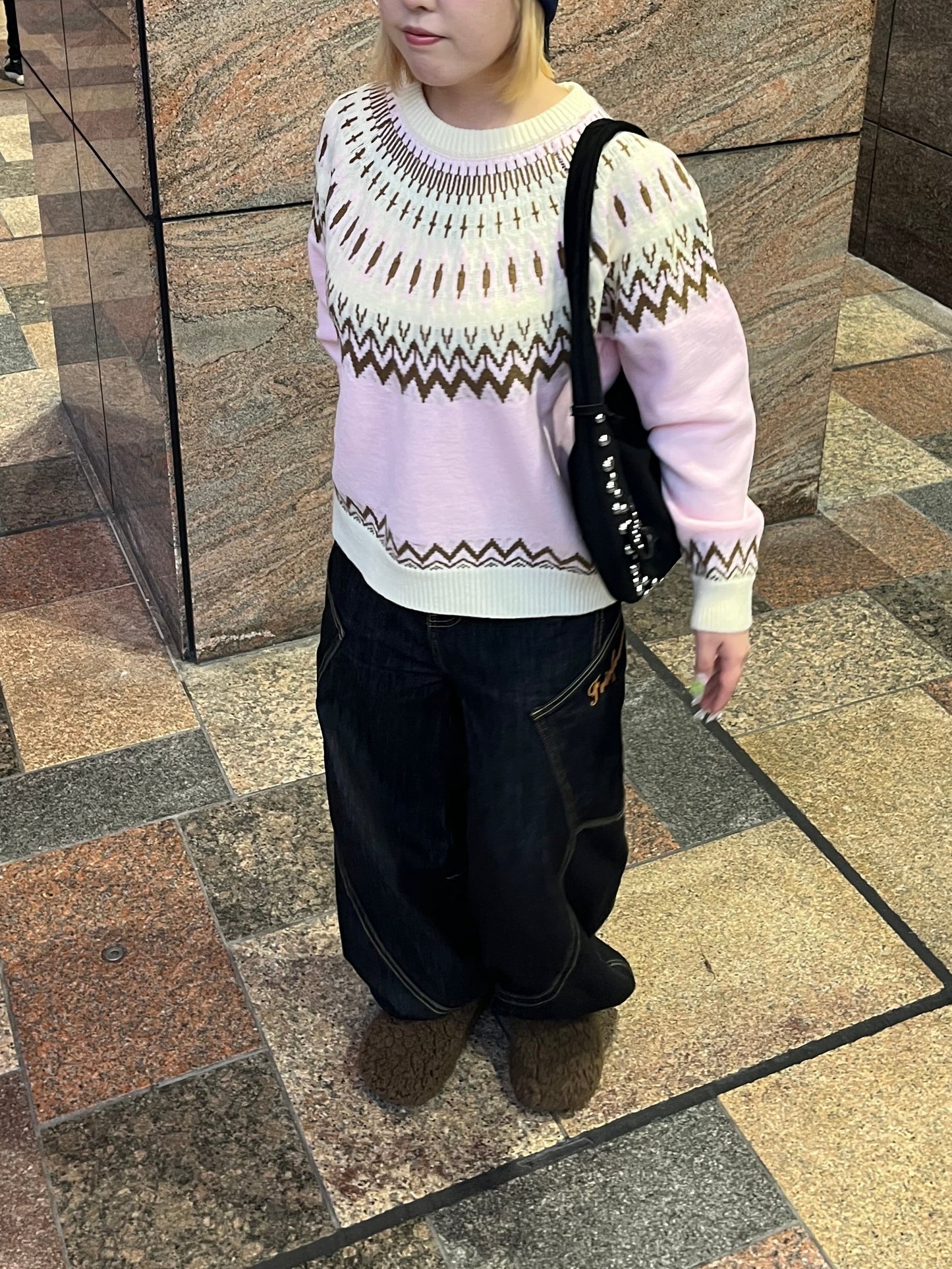 ノルディックカラーニット DPB97033