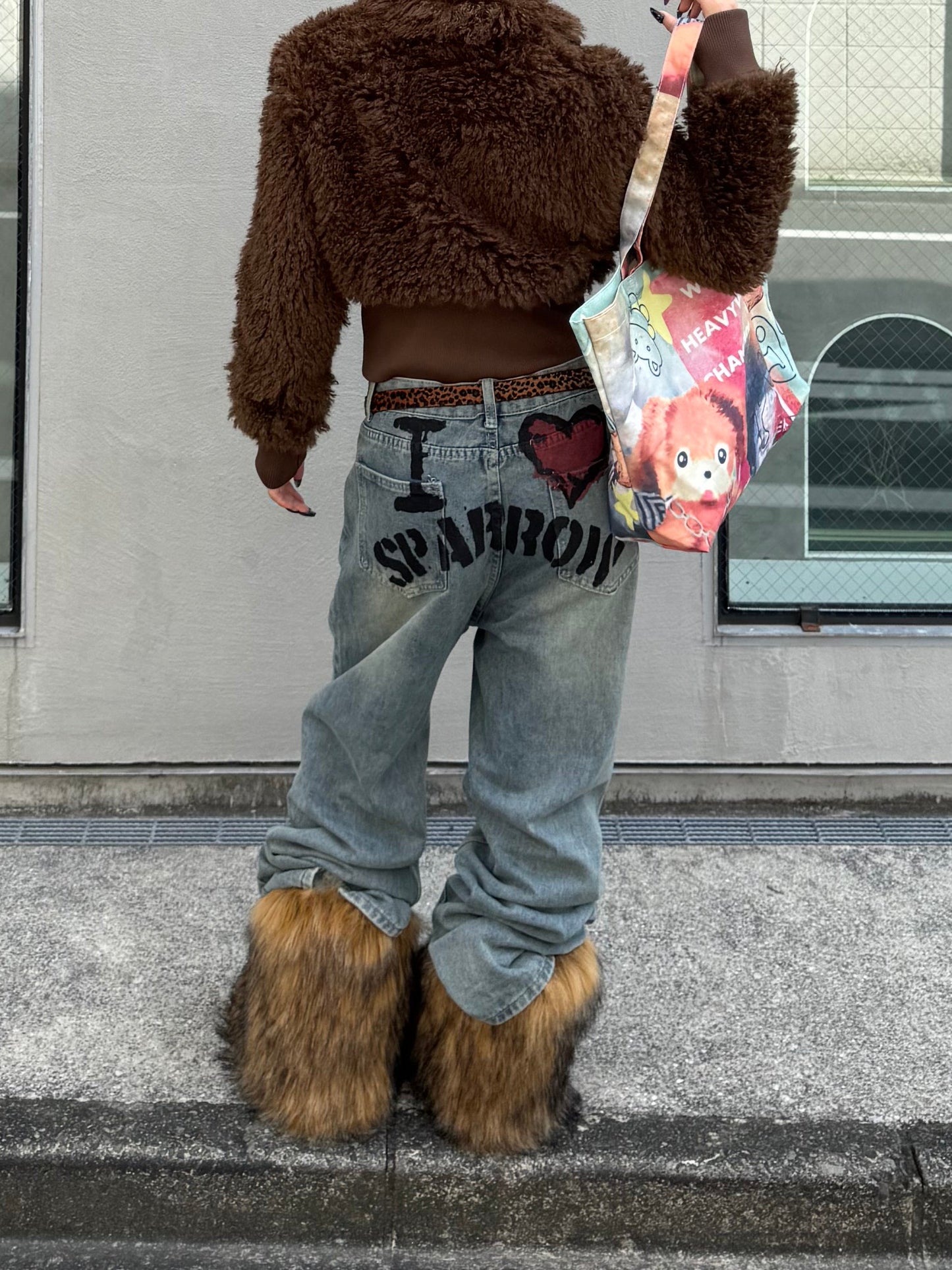 バックロゴデニムパンツ DPB86148