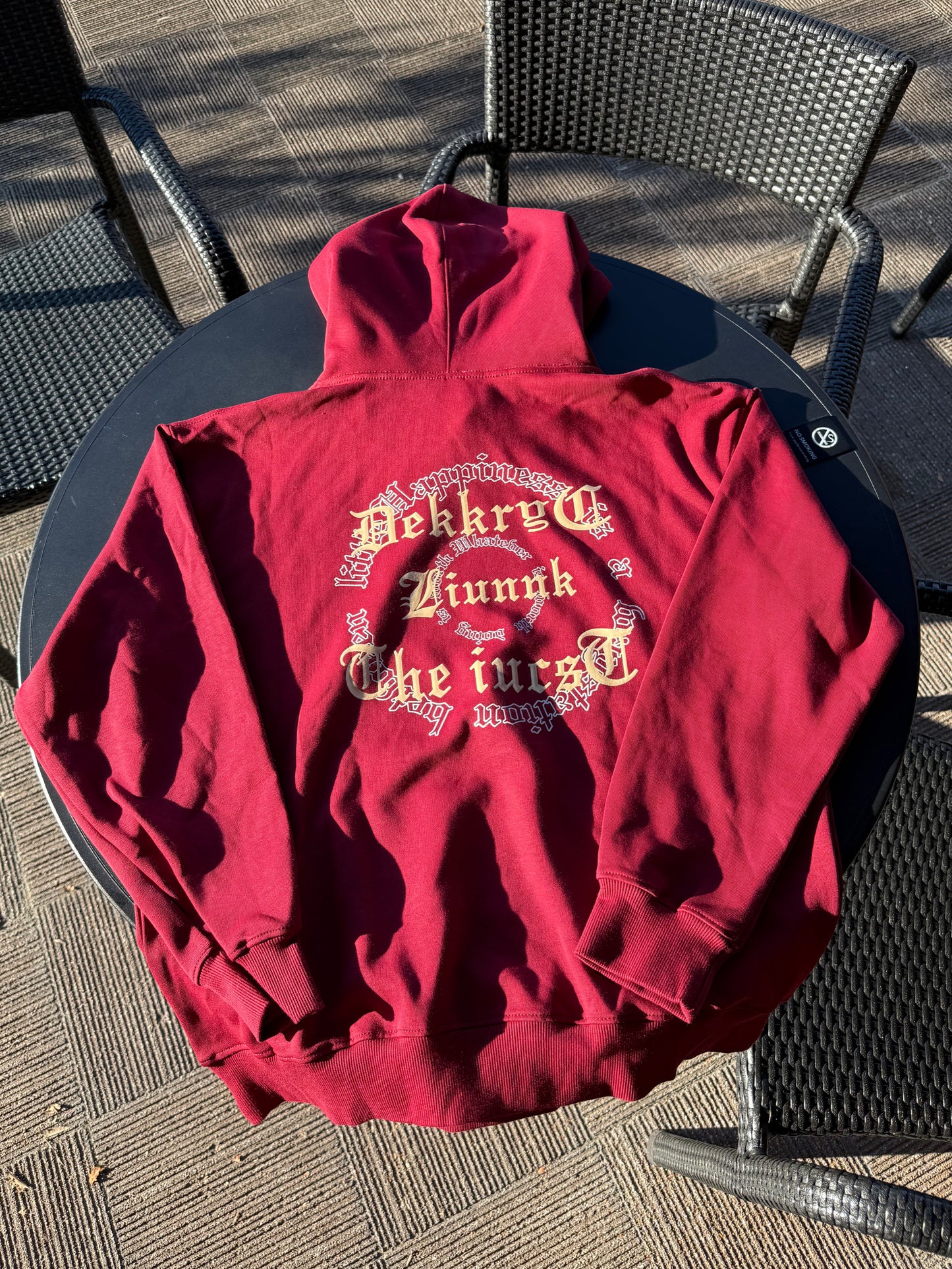 ゴシックレタリングパーカー DPB90038