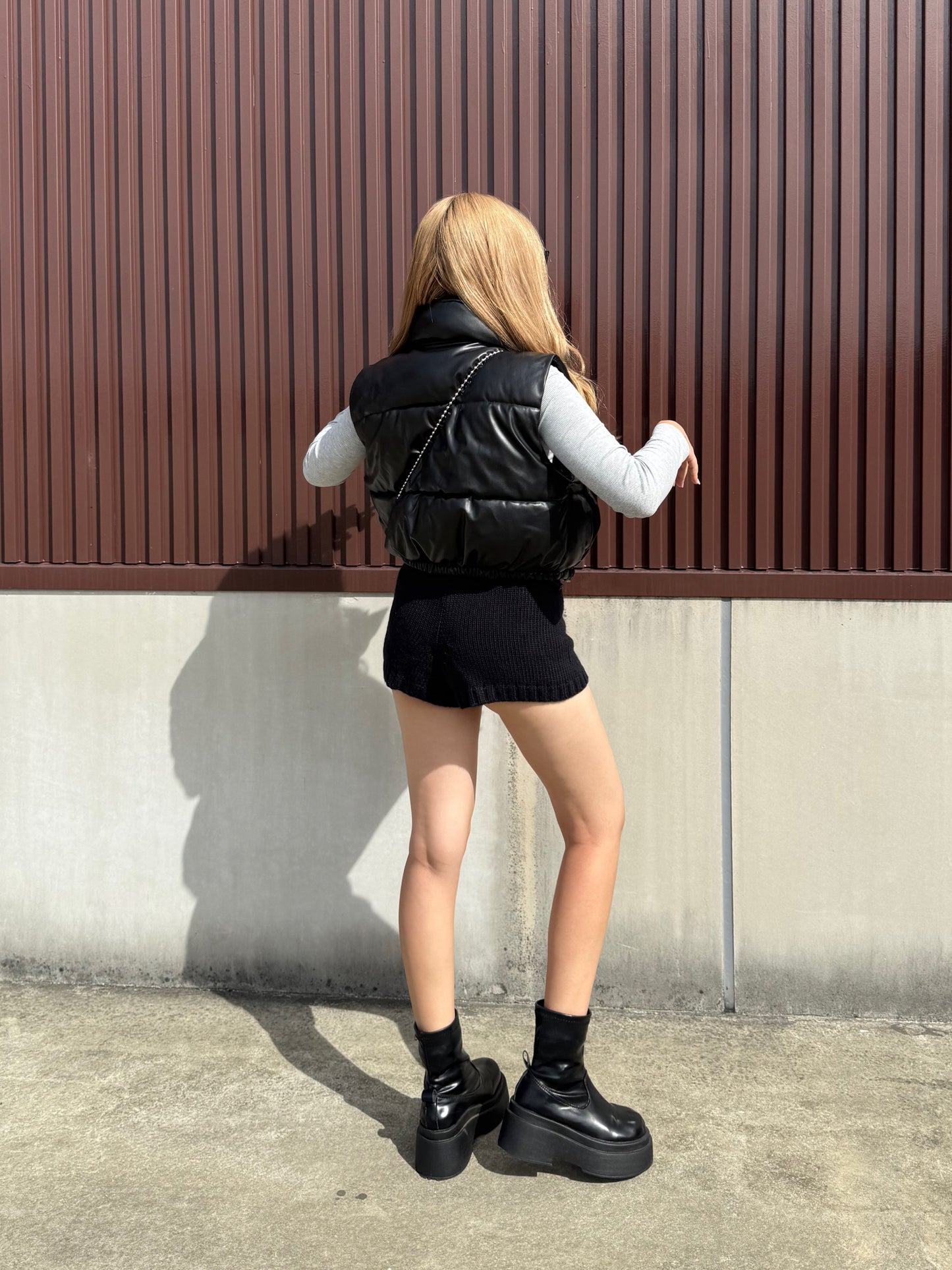 リブニットパンツ DPB73507