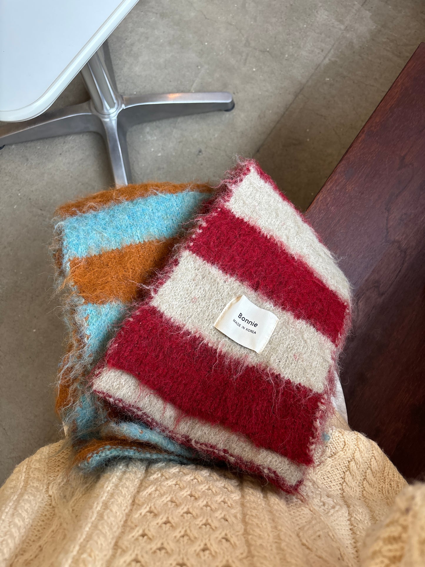 ボーダーマフラー DPB84099