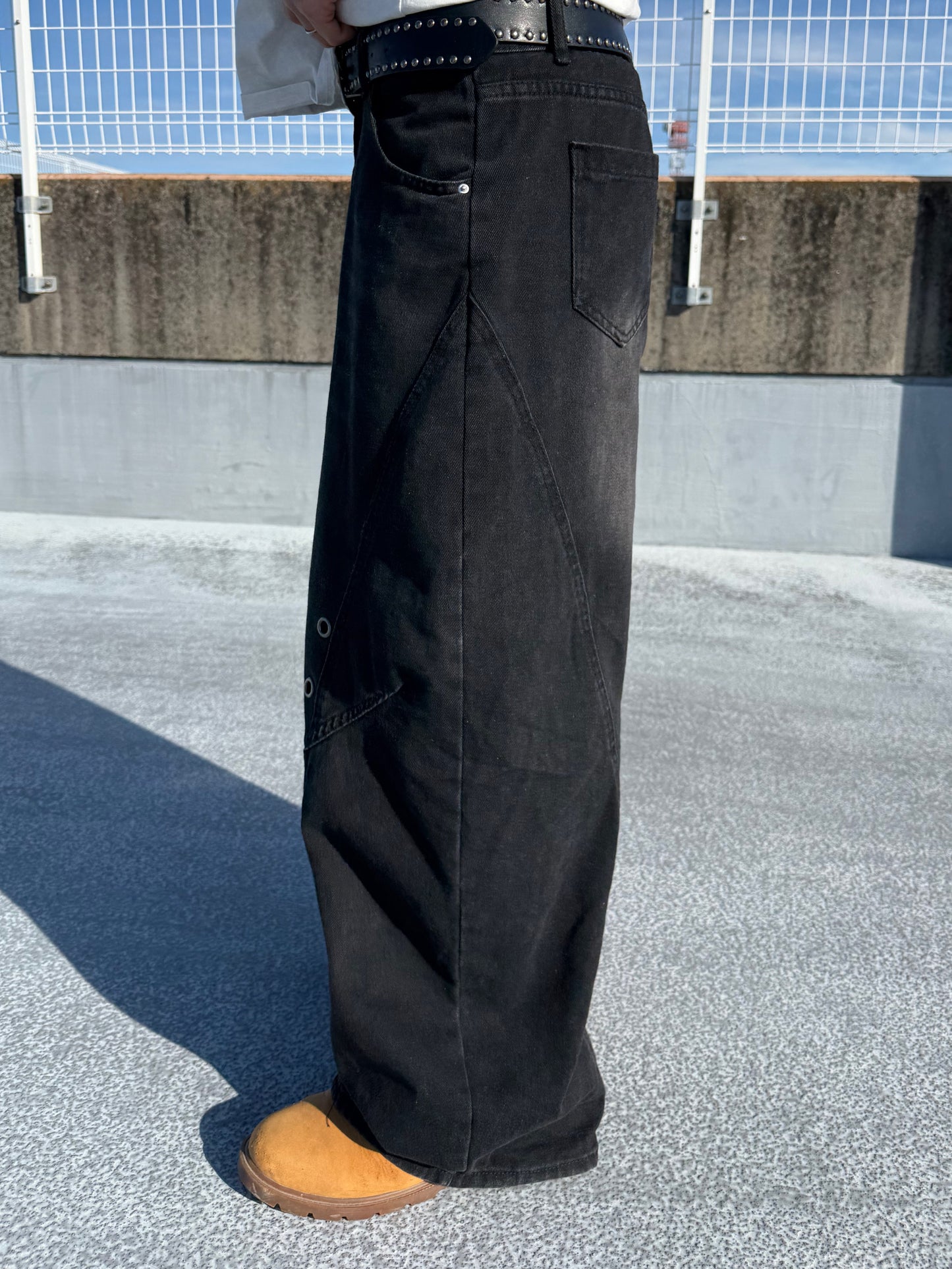 ラインホールデニムパンツ DPB90143