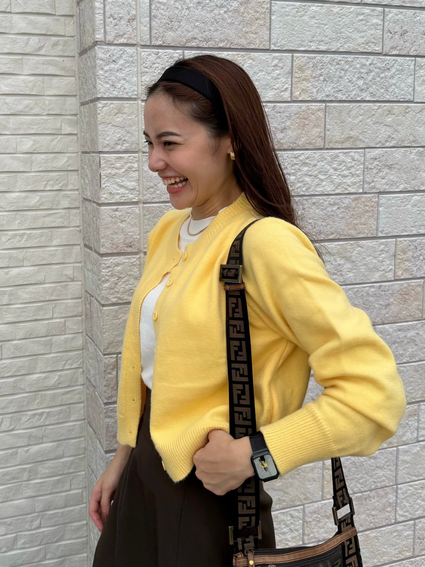 イエローカーディガン DPB47477