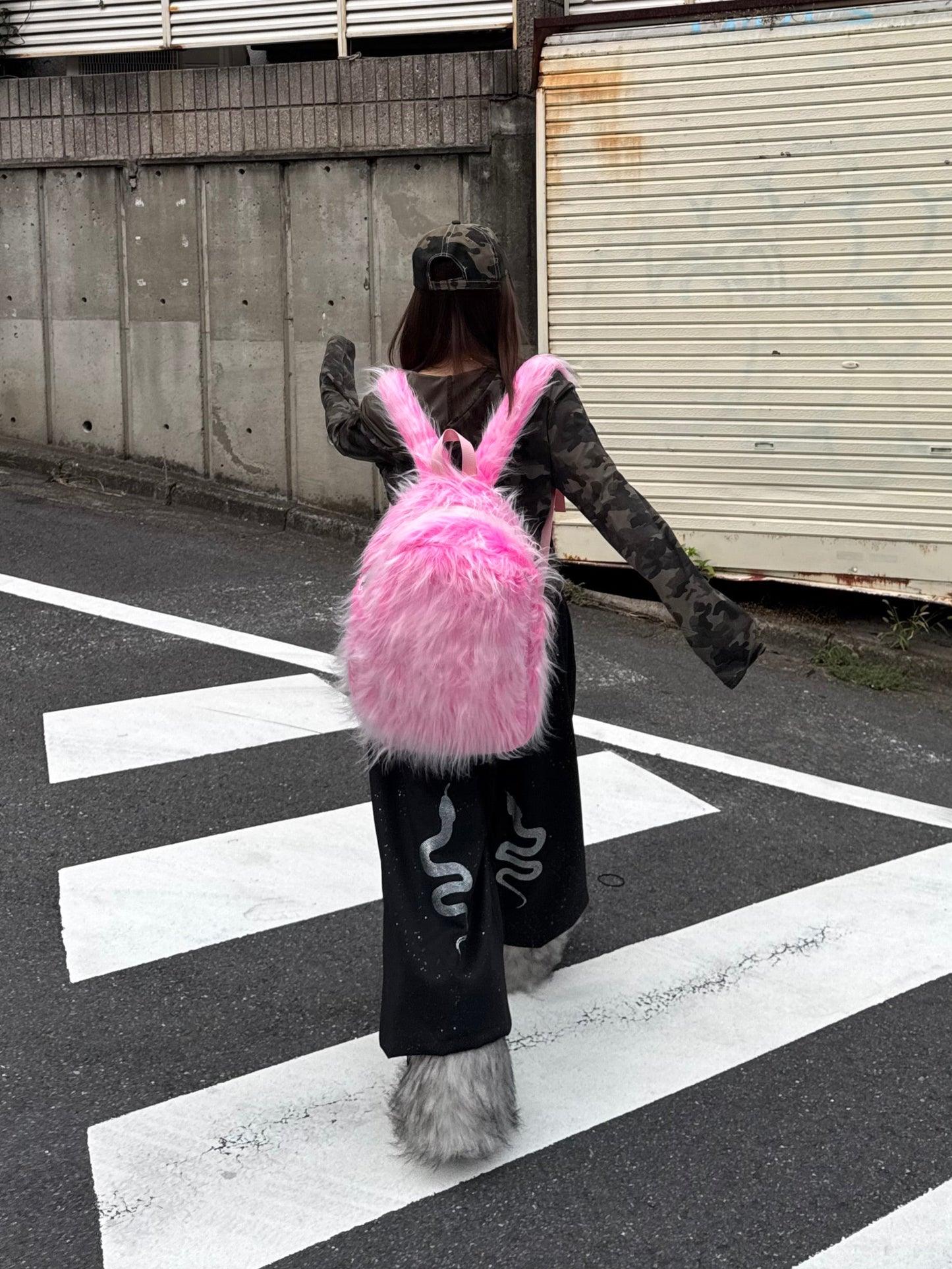 スネークラメスウェットパンツ DPB86128