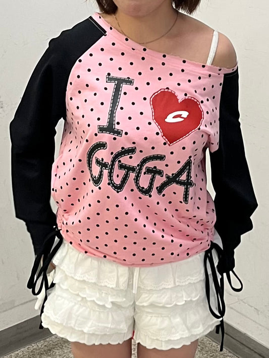 ドットラグランTシャツ DPB97020