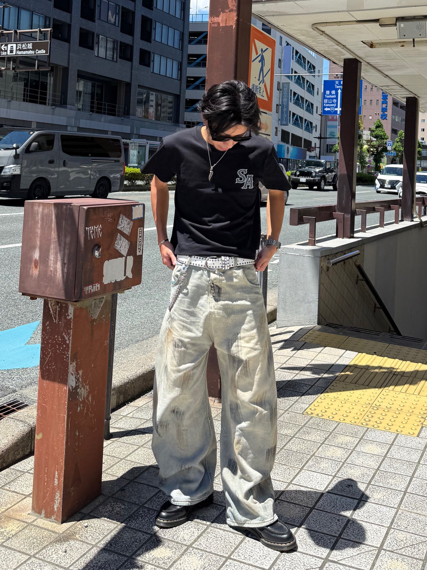 ストリートアルファベットTシャツ DPB90190