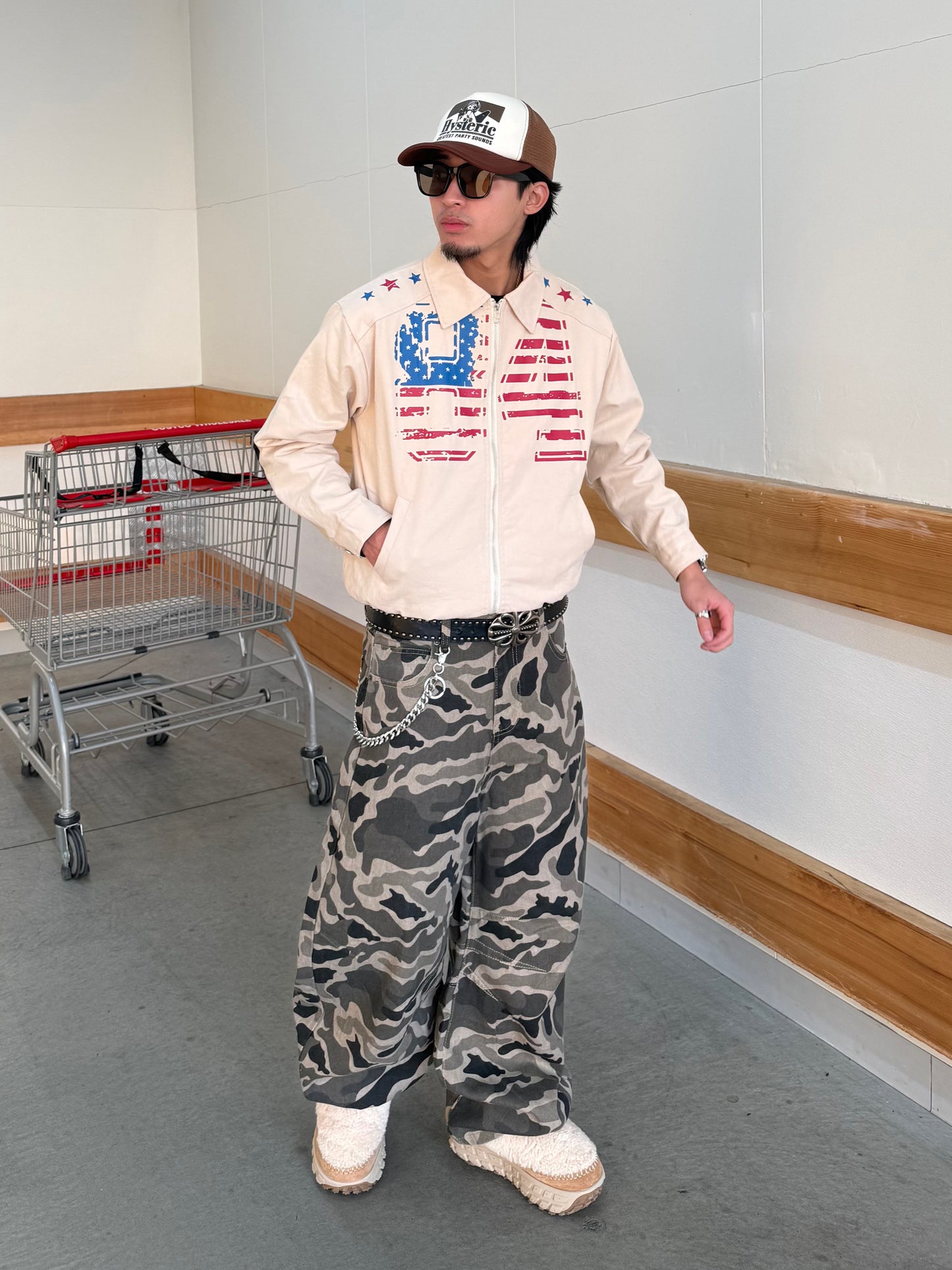 アメリカンナンバージップジャケット DPB90115