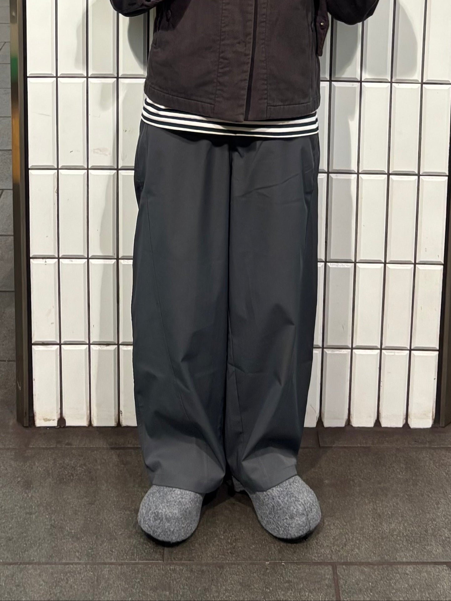 カーブワイドパンツ DPC04022