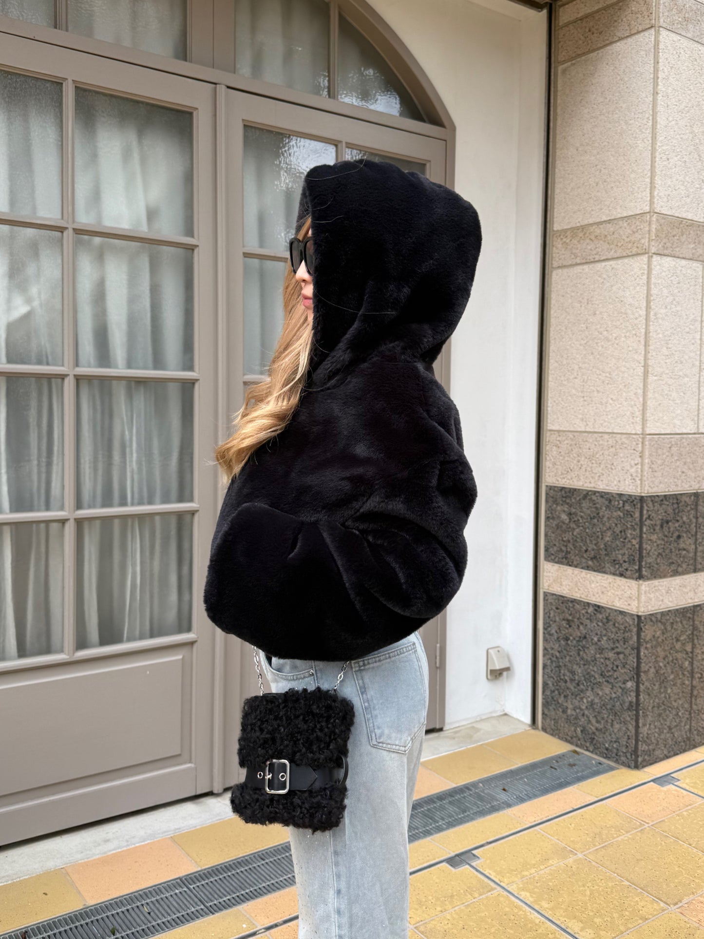 ベロアショートジャケット DPB73167