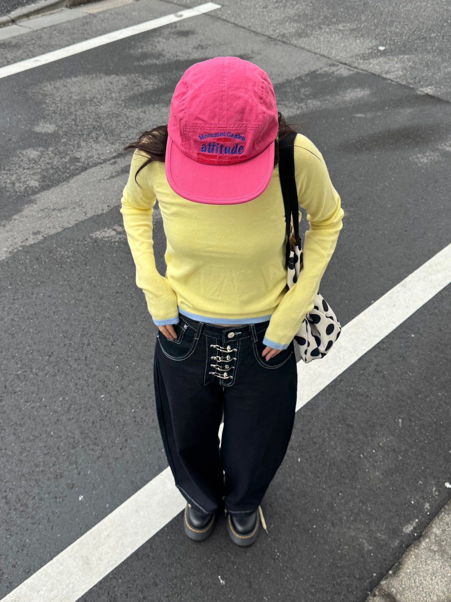 フロントデザインデニムパンツ DPB91098