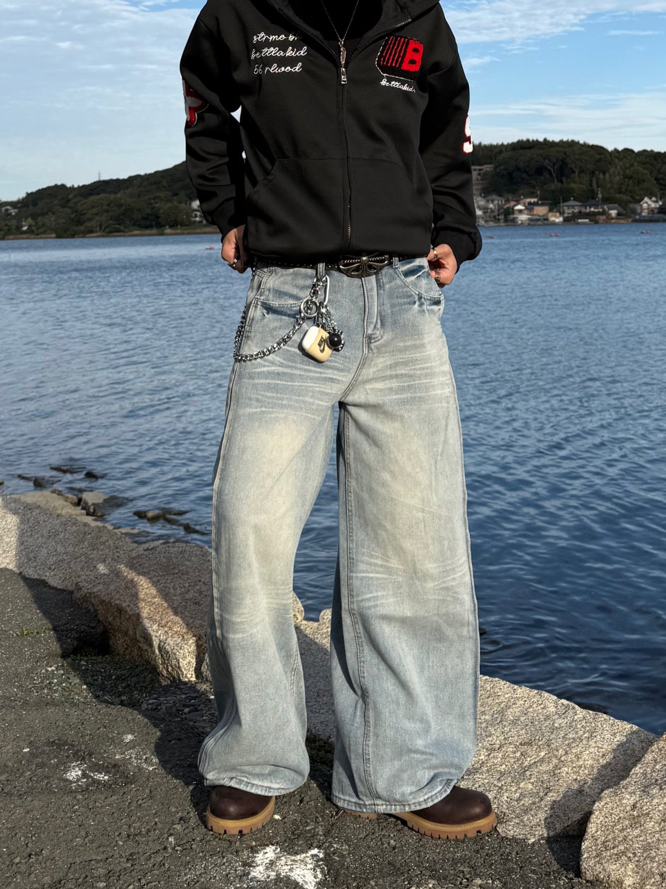 ウォッシュデニムパンツ DPB90079