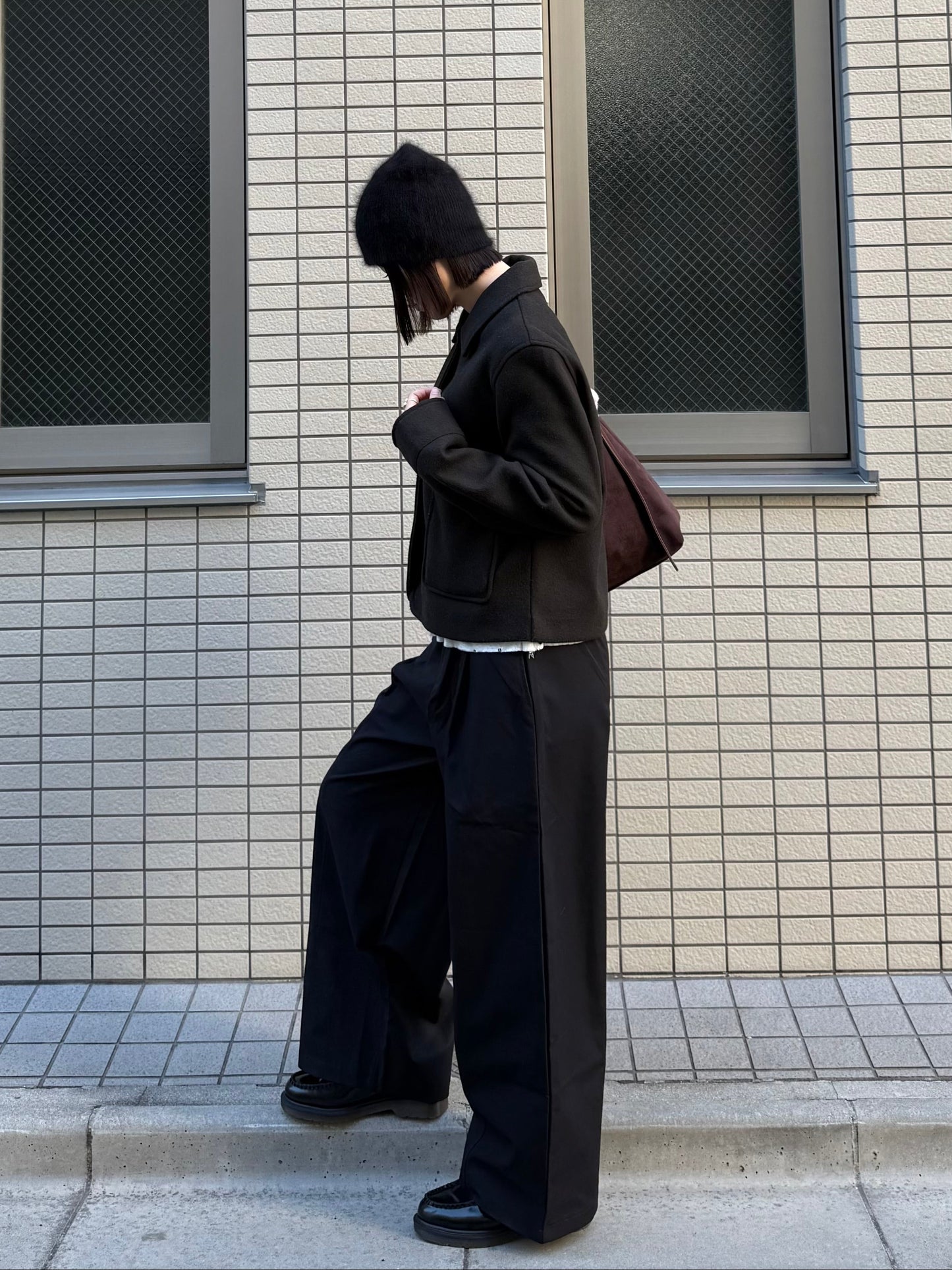 ブラックカーブパンツ DPB93040