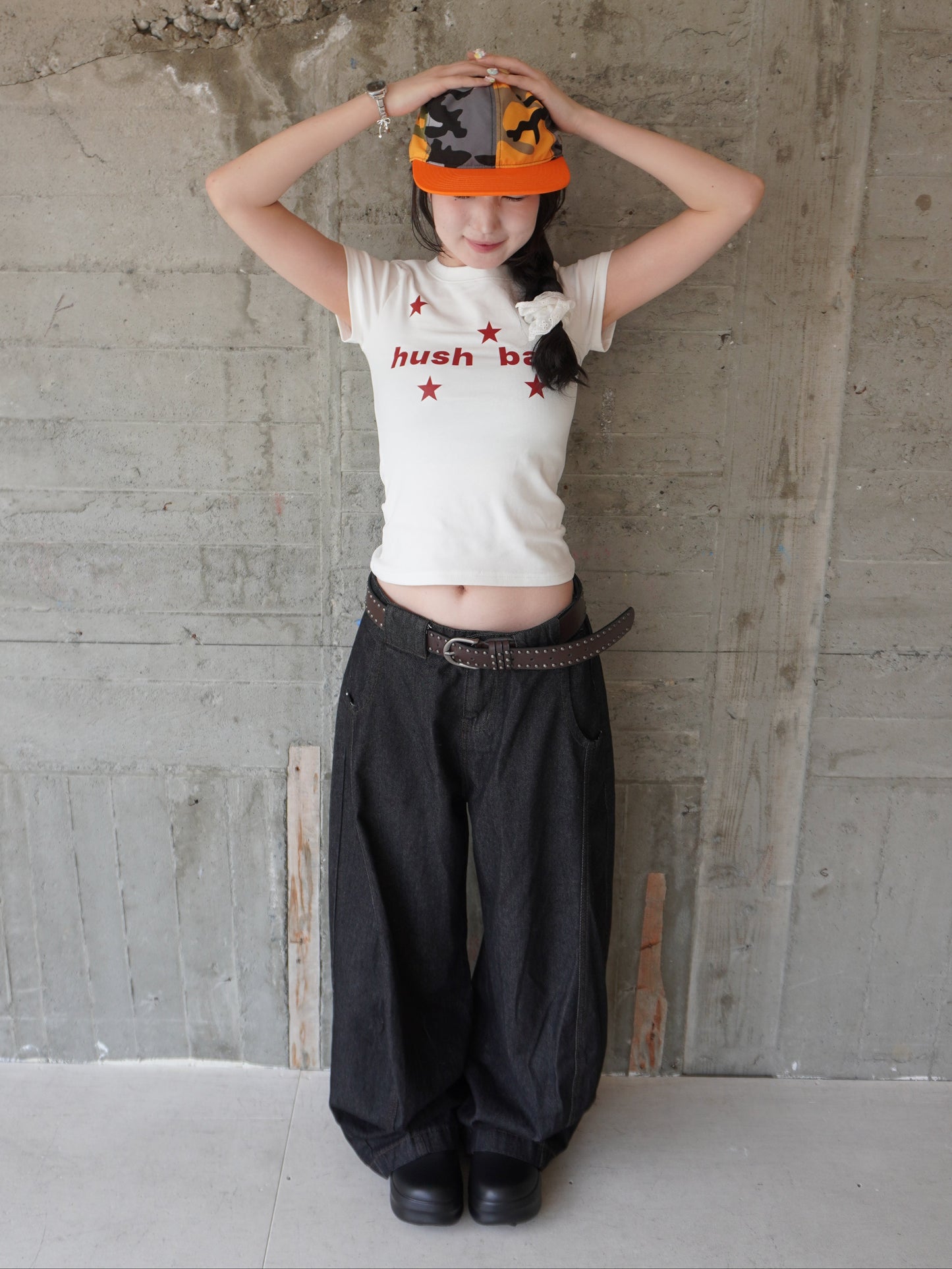 センターラインワイドデニムパンツ DPB85501