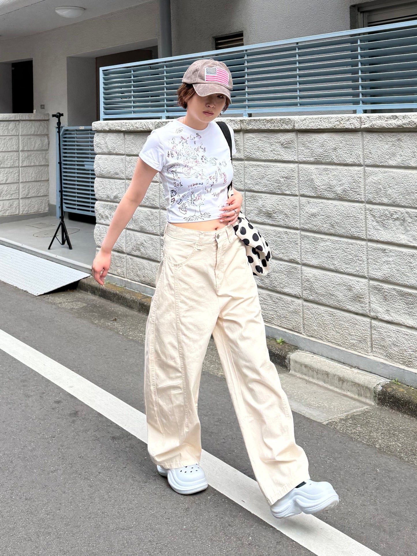 バックロゴバルーンパンツ DPB91122