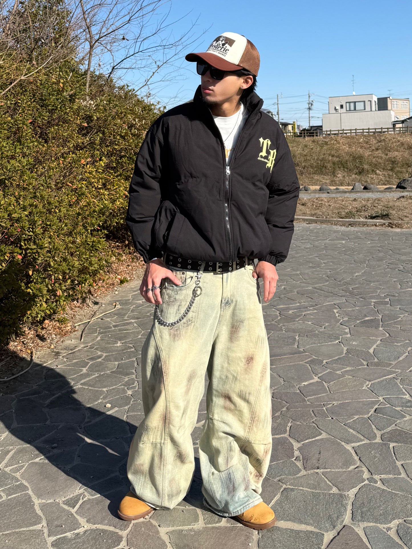 ダメージデザインデニムパンツ DPB90051