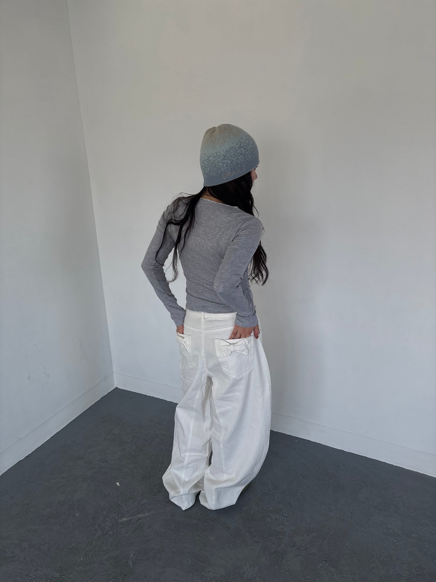 バックリボンポケットパンツ DPB89102