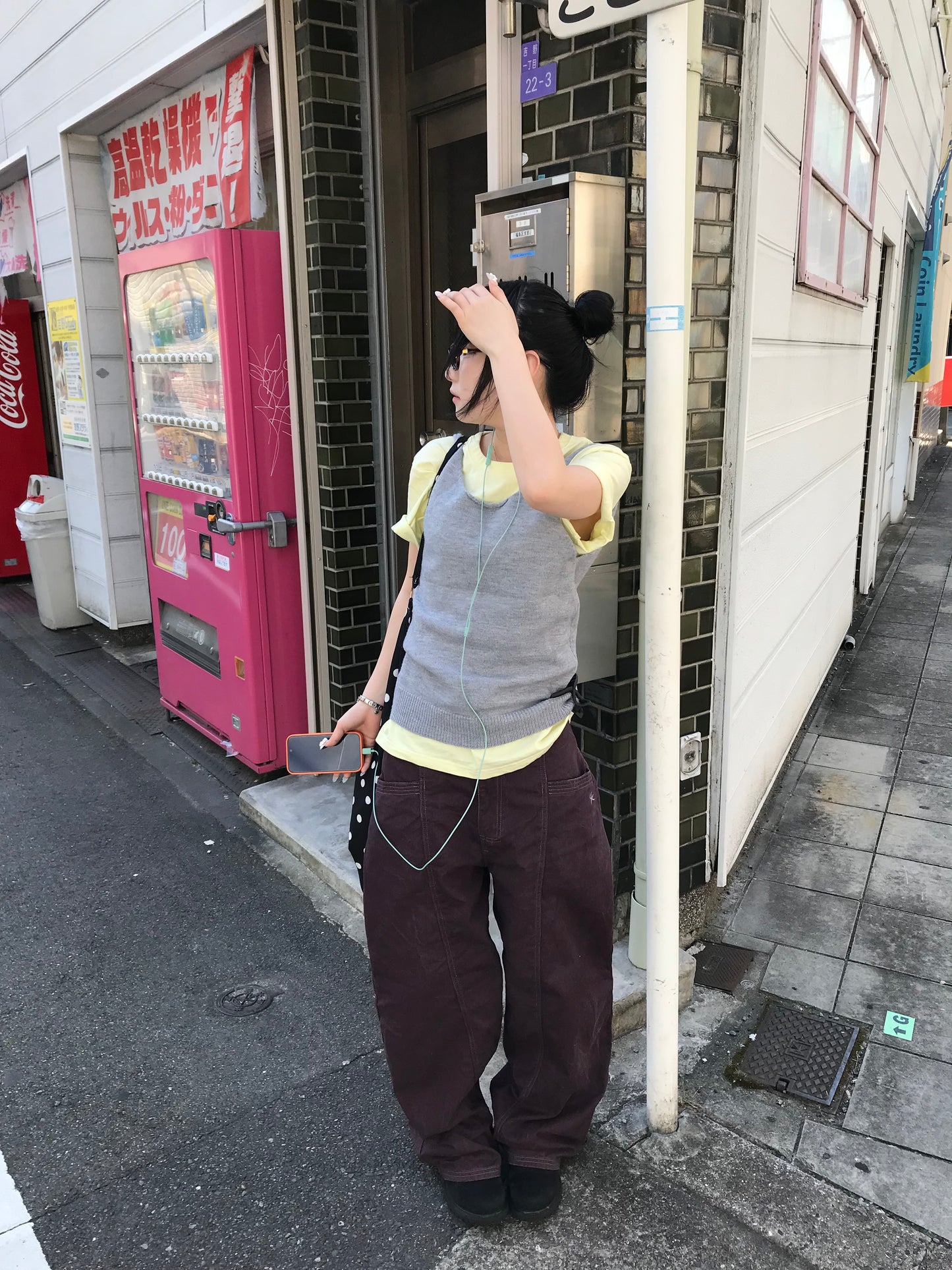 リブニットキャミトップ DPB85535
