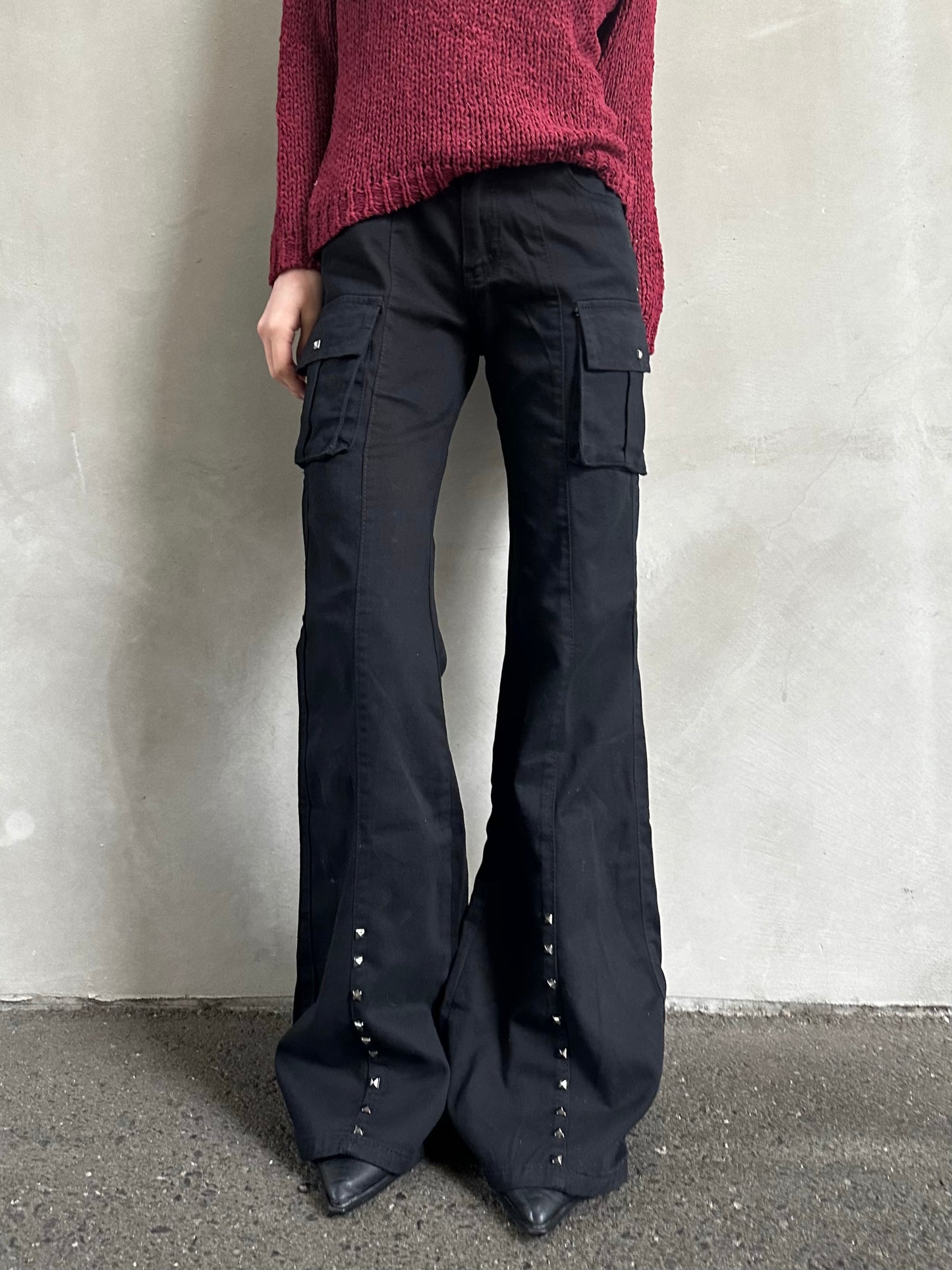 アクセントブーツカットパンツ DPB26491