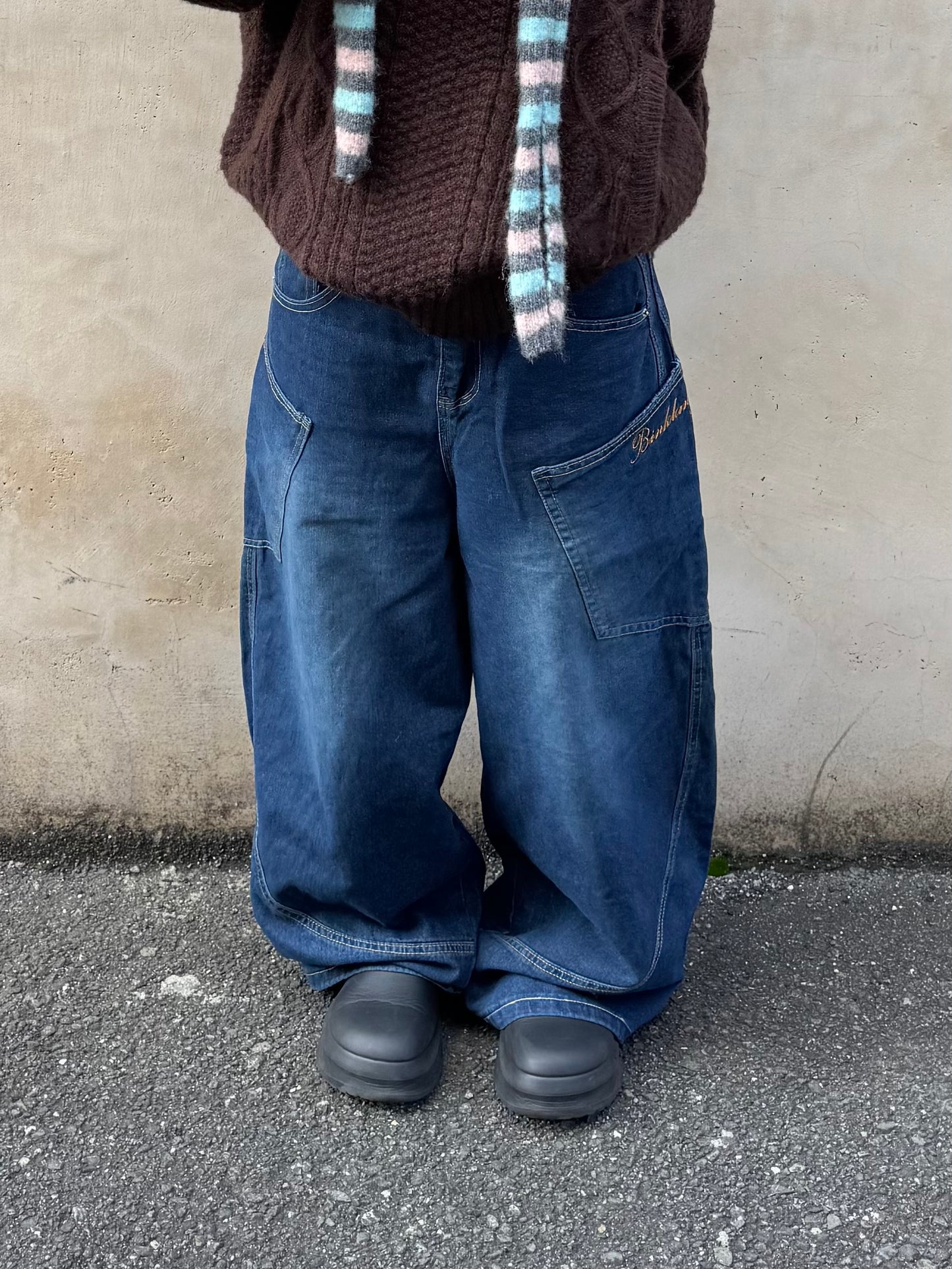 ポケットバルーンデニムパンツ DPB85305