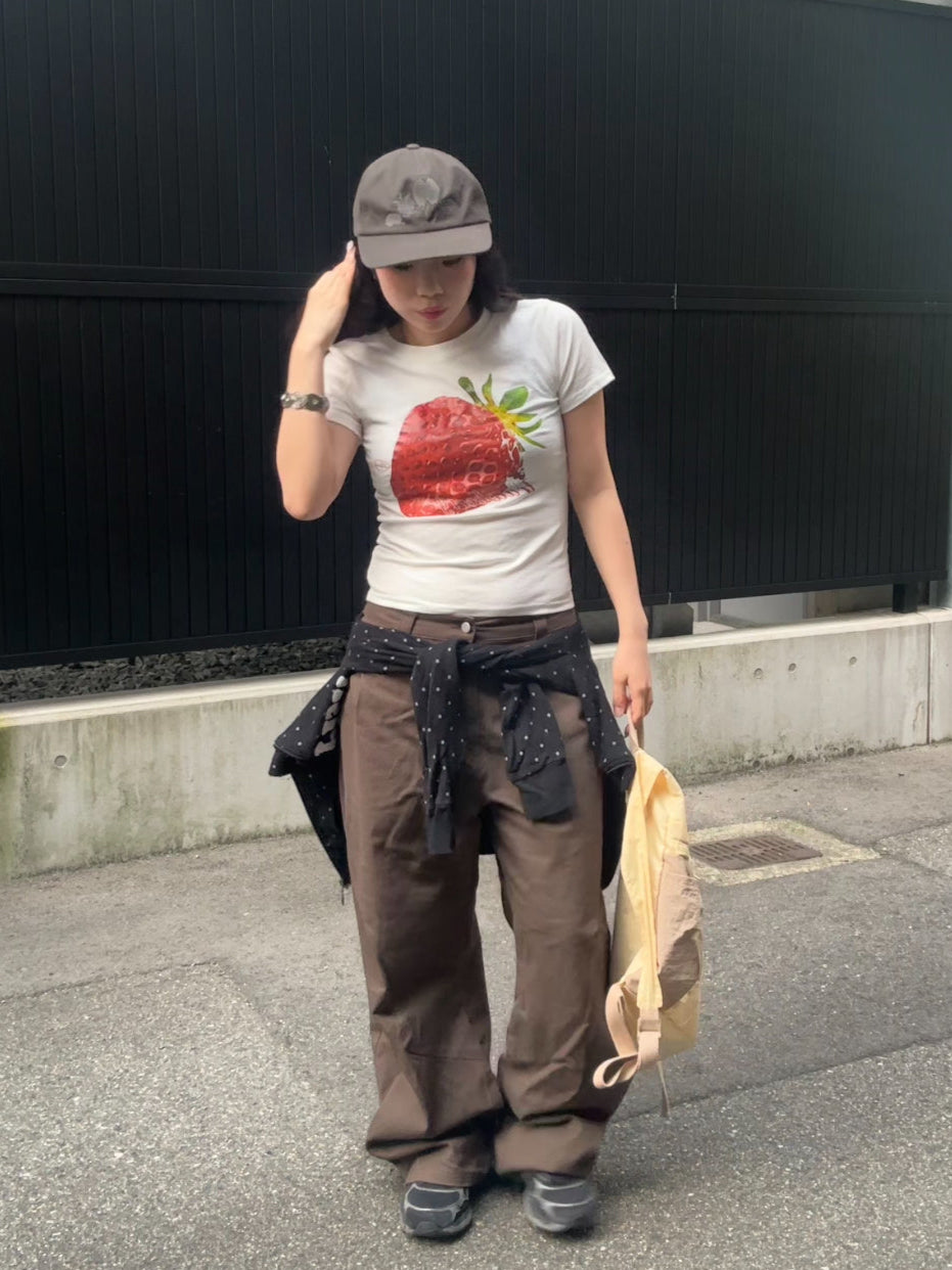 ストロベリーシンプルロゴTシャツ DPB89020