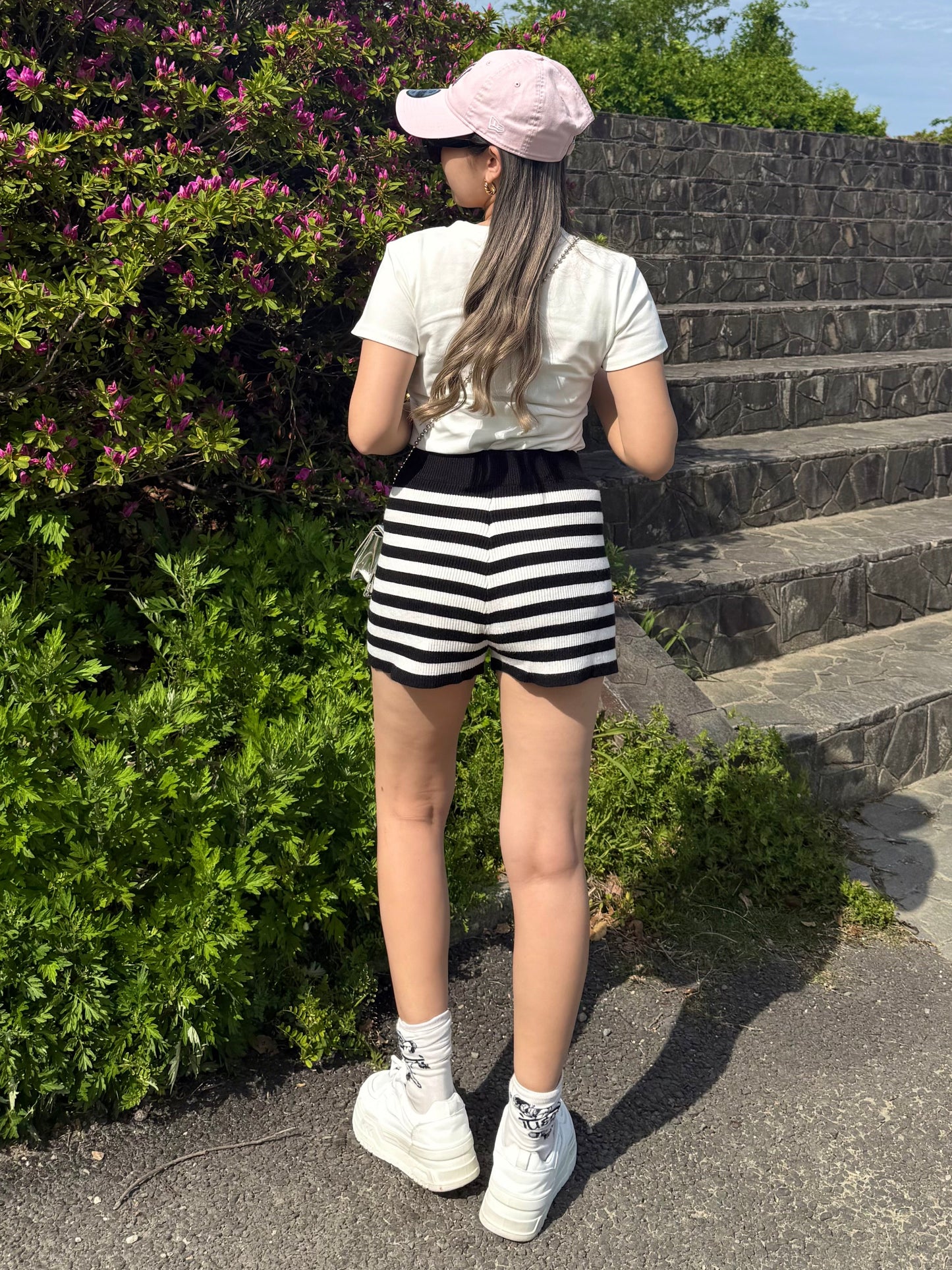 フローラルショートTシャツ DPB73625