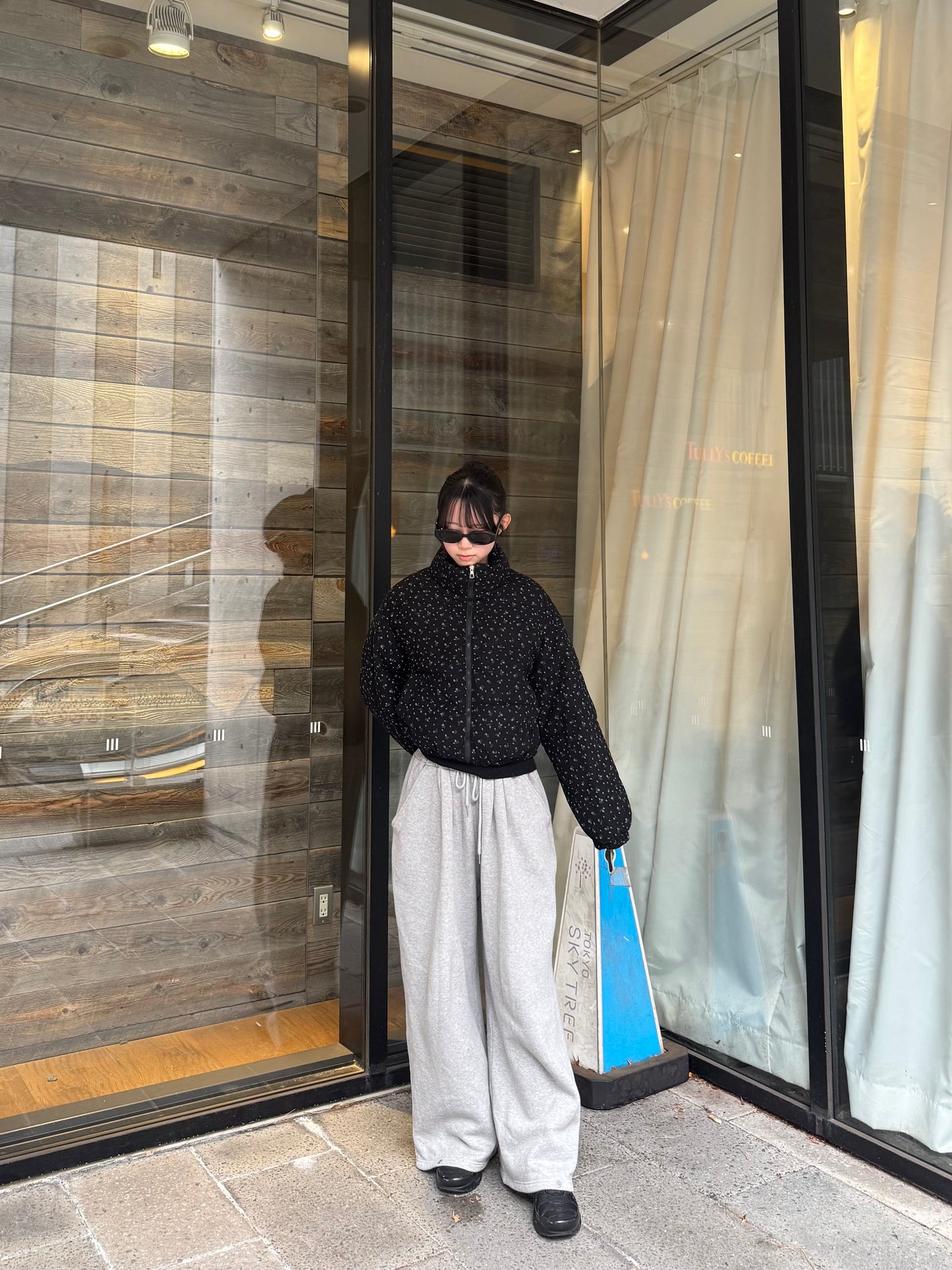 ミニフラワー中綿ジャケット DPB93053