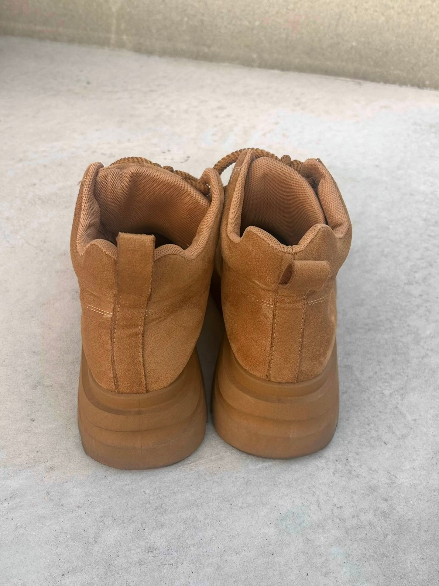 ボリュームハイソールショートブーツ DPB98003