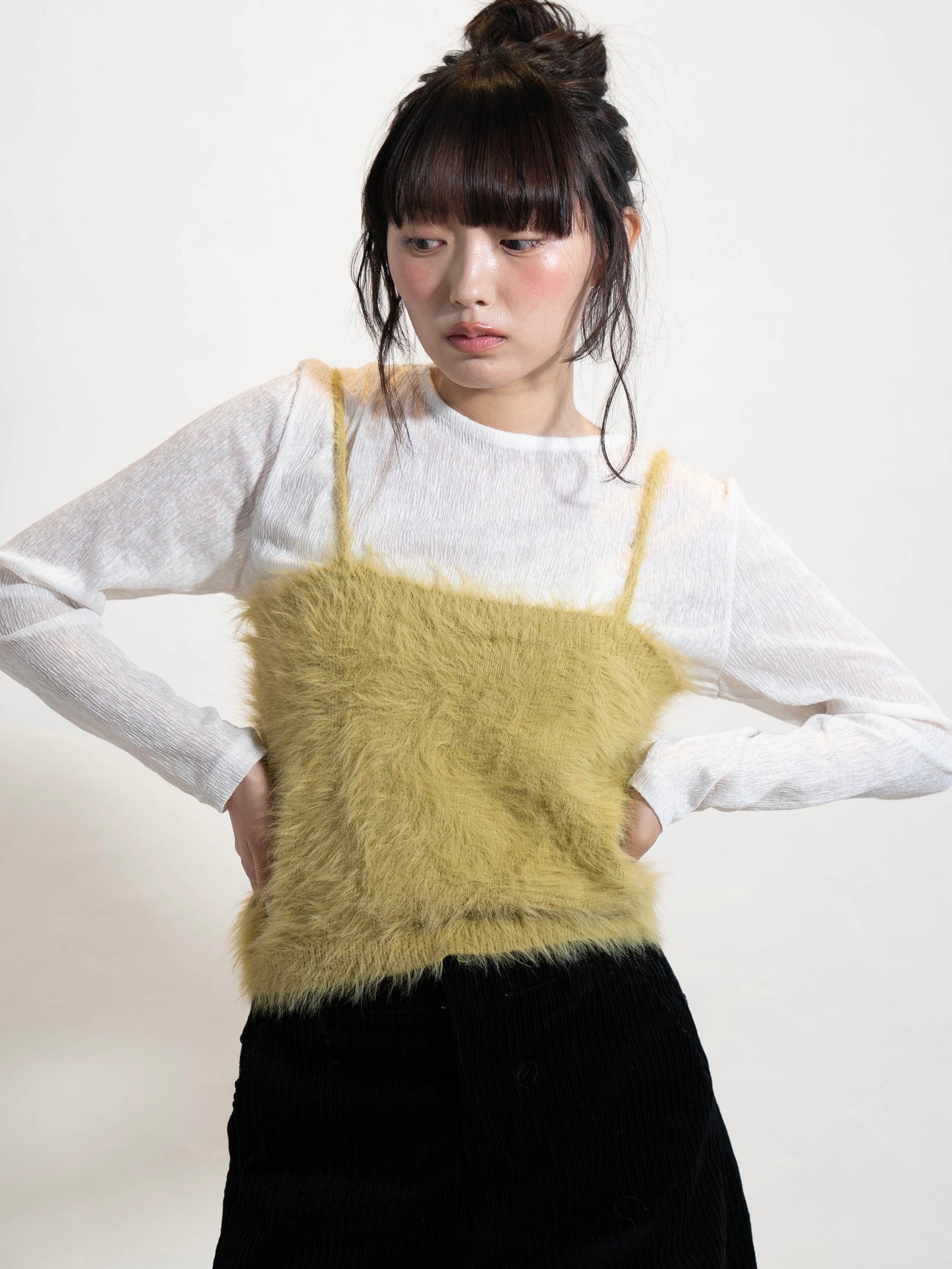 シャギーニットキャミソール DPC02004