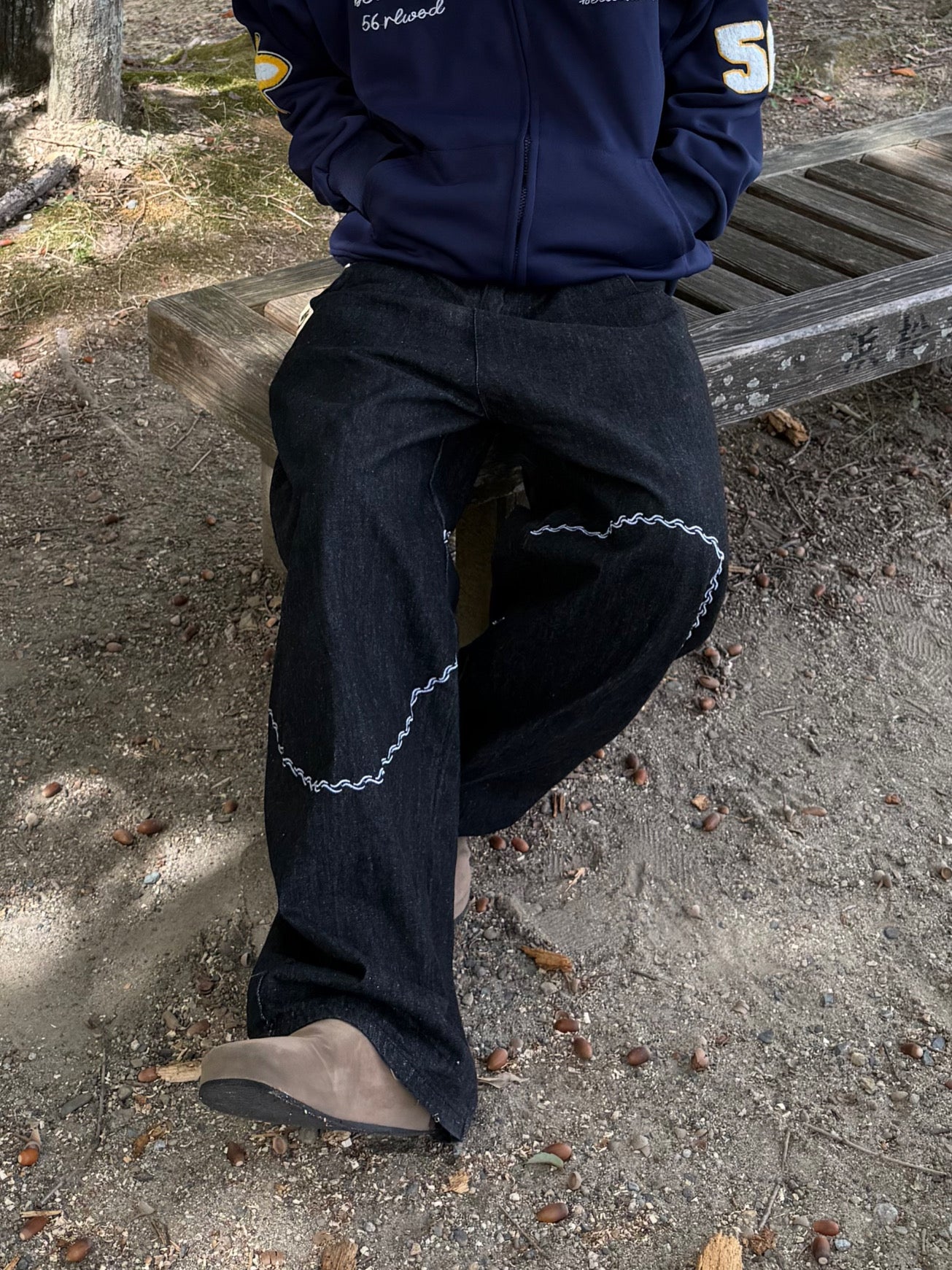 カーブデザインパンツ DPB90014