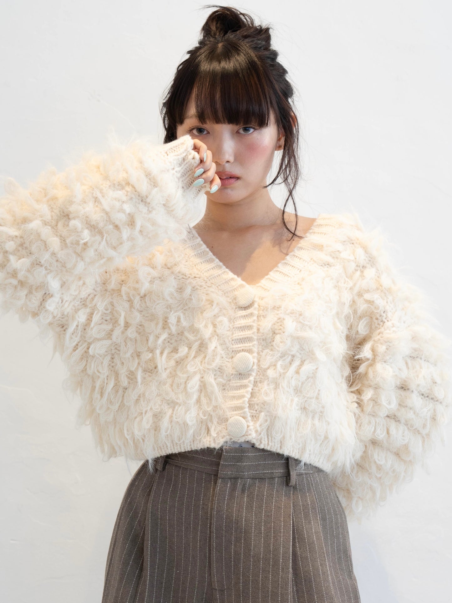 ループニットカーディガン DPC02006