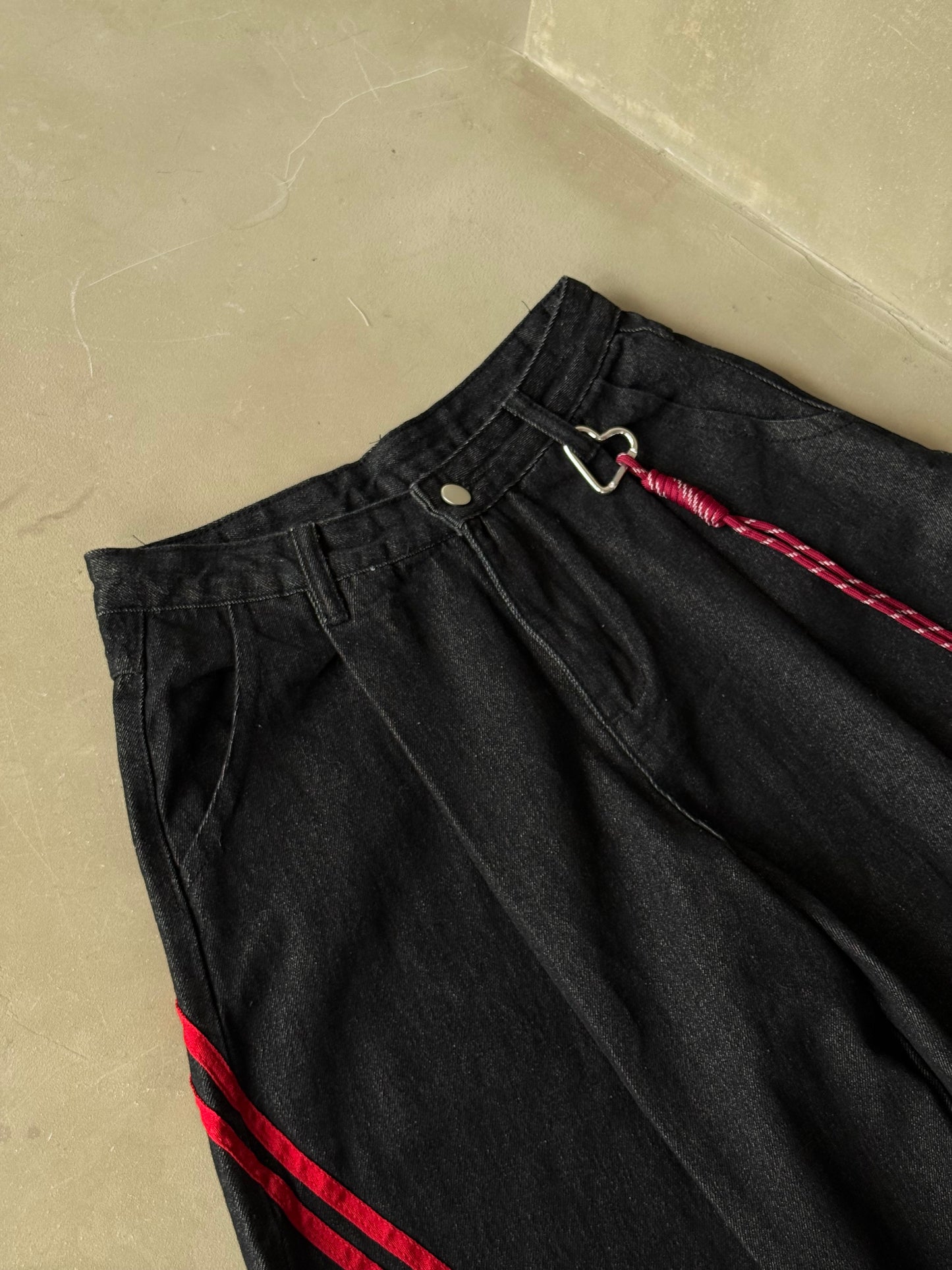 ウエストレイヤードデニムパンツ DPC05035