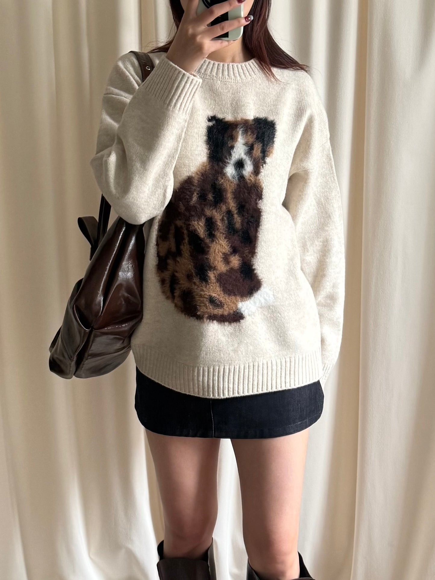 ベルト付きデニムライクミニスカート DPB91107