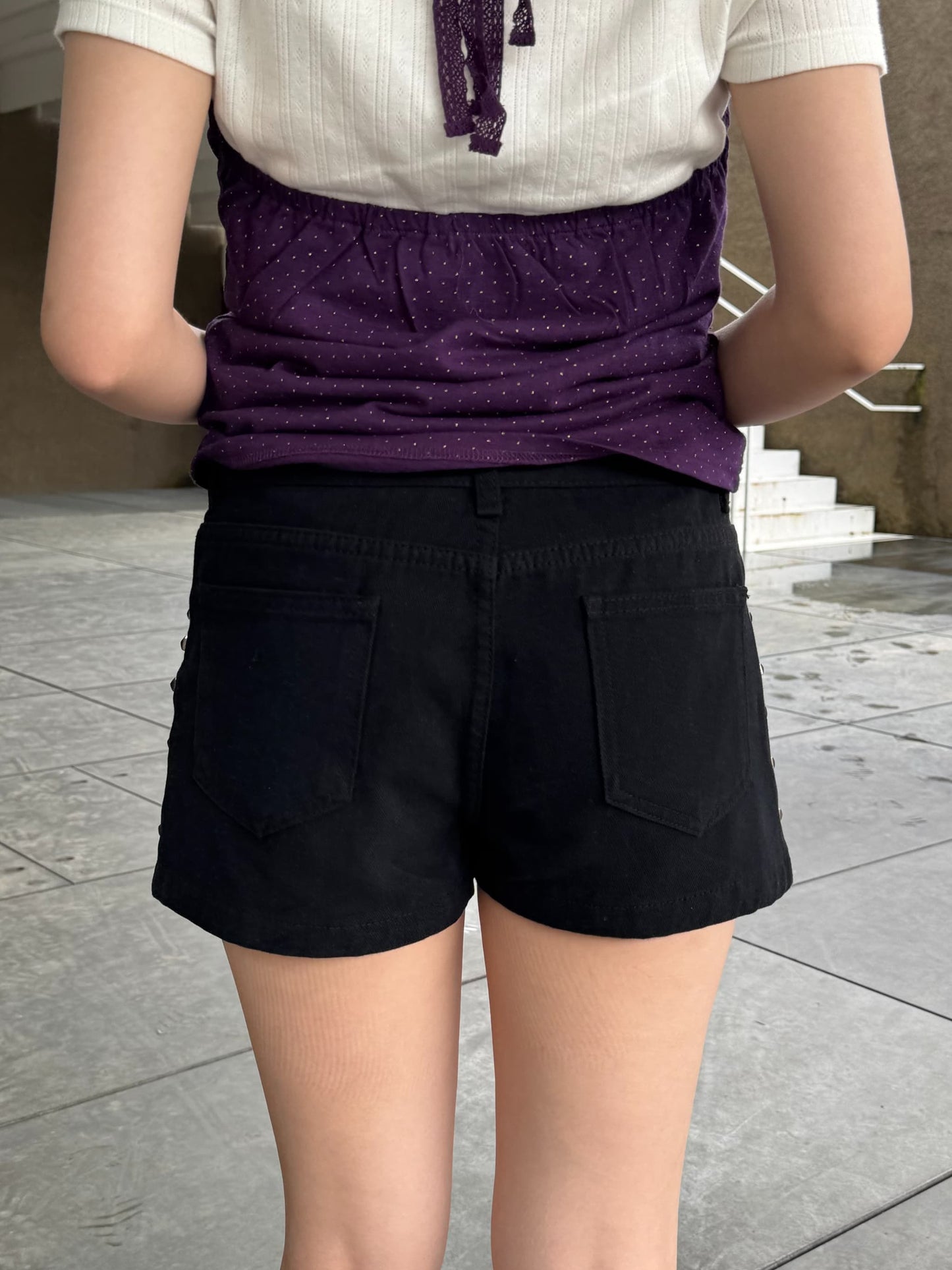 スタッズショートパンツ DPC03078