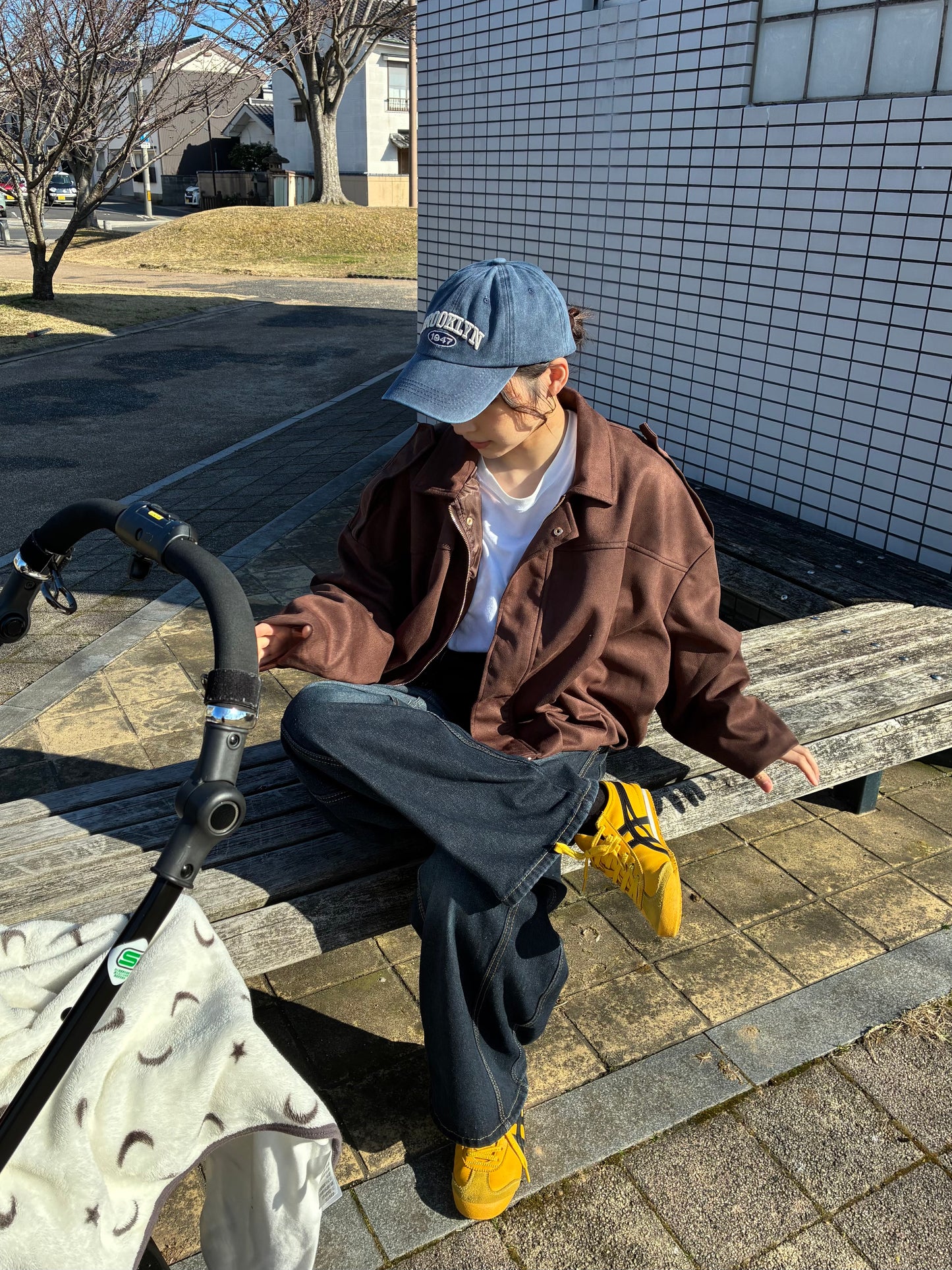 ブラウンスエードジャケット DPA61453