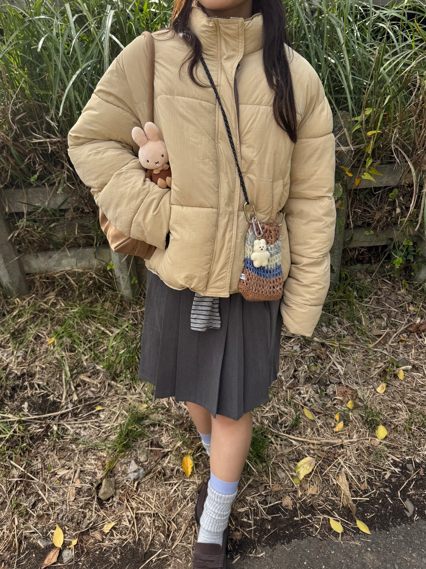 ミディアム丈プリーツスカート DPB78215