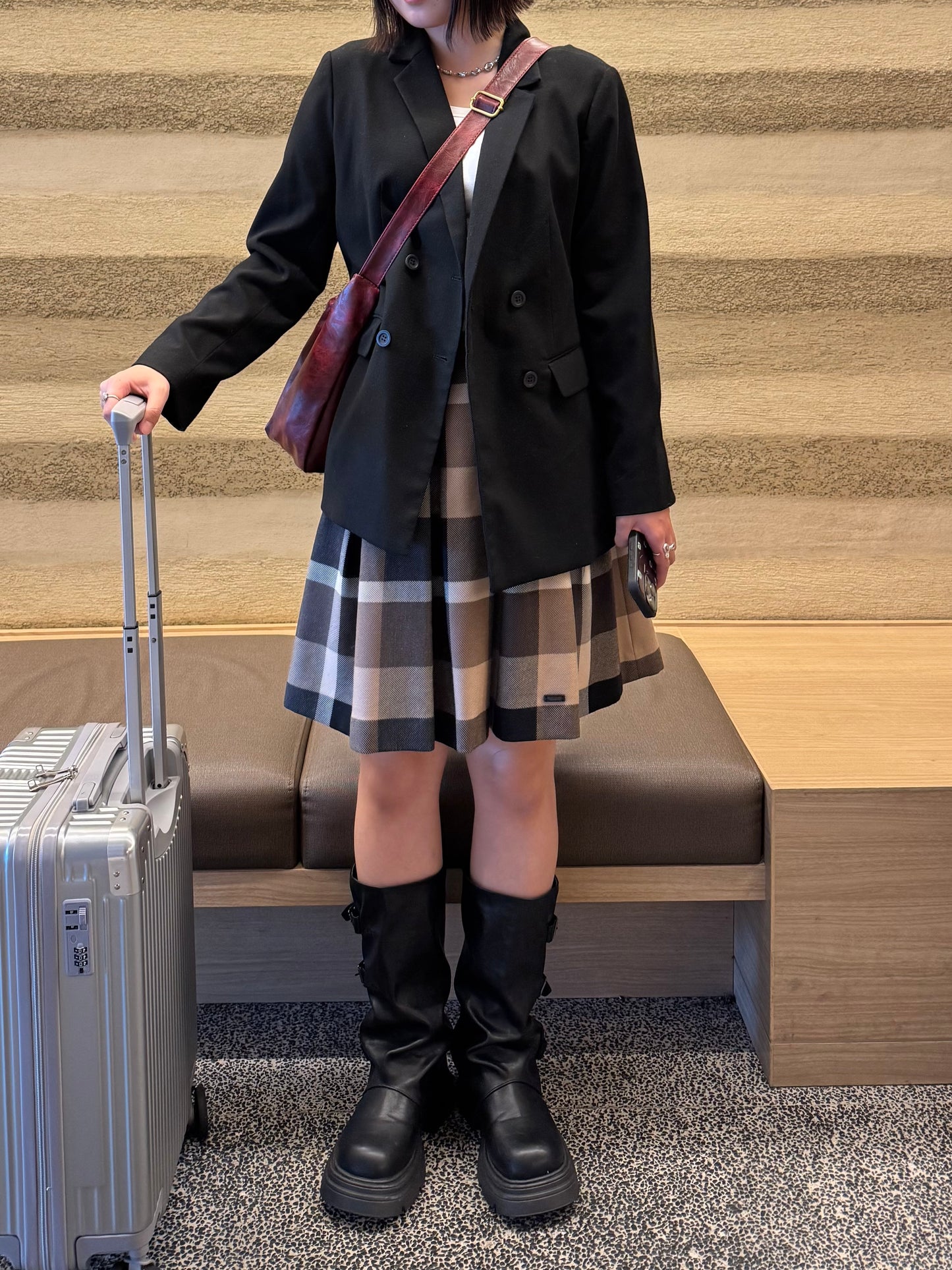 レザーショルダーバッグ DPB93032