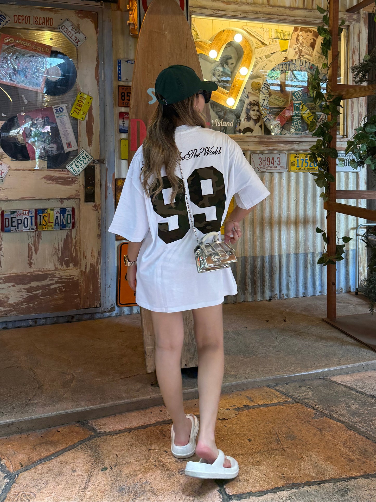 【即納】99カモフラロゴTシャツ DPB73675S