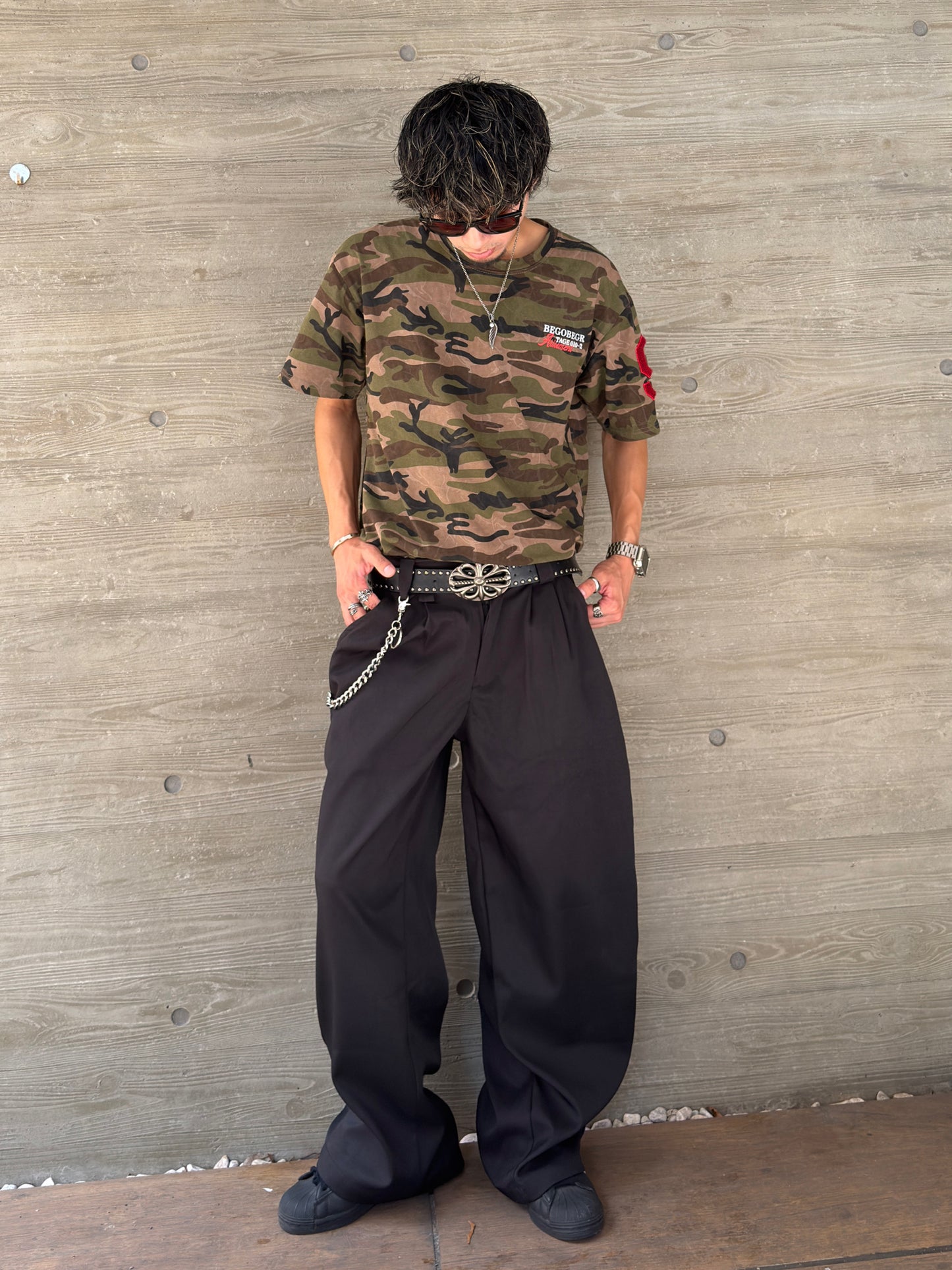 Kenshin_ウエストコードモップパンツ DPB73409