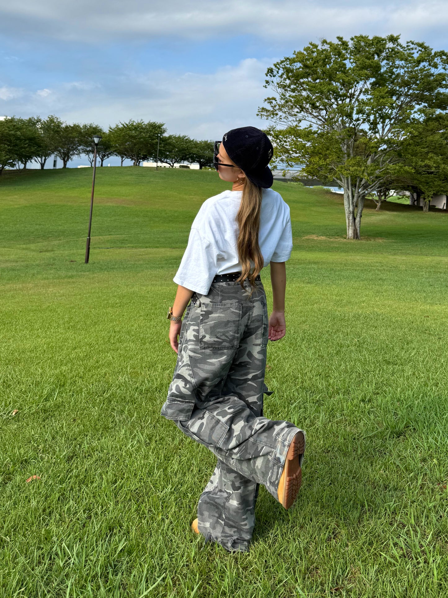 Kenshin_カモフラオーバーデニムパンツ DPB73348