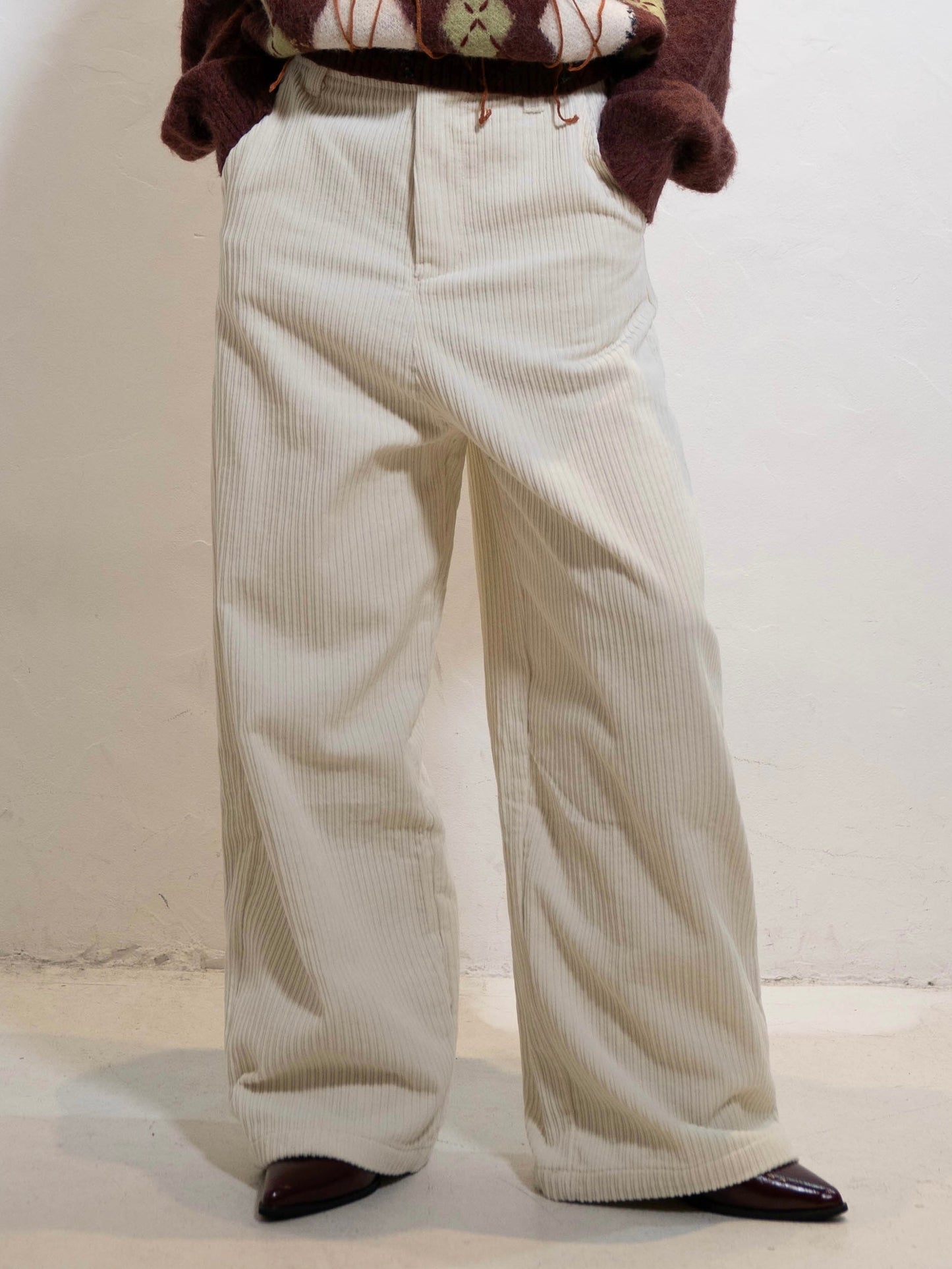 コーデュロイワイドパンツ DPC02008