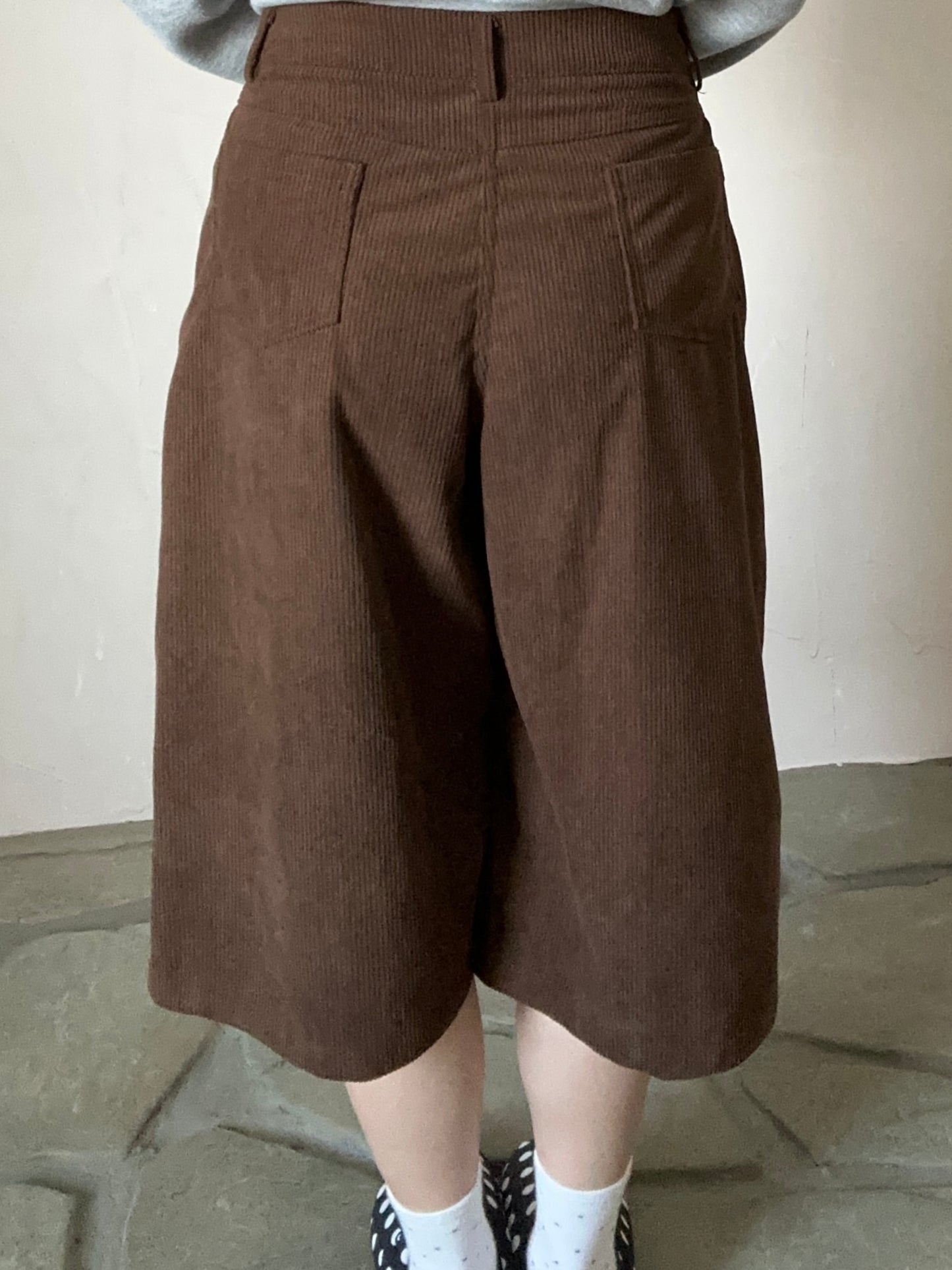 コーデュロイハーフパンツ DPB95071