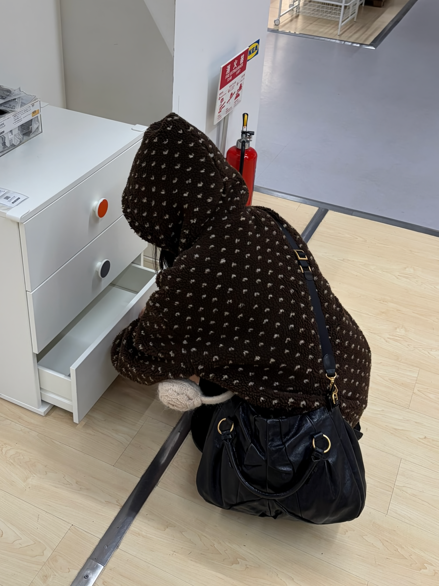 ハートドットボアフリースフーディー DPB98029