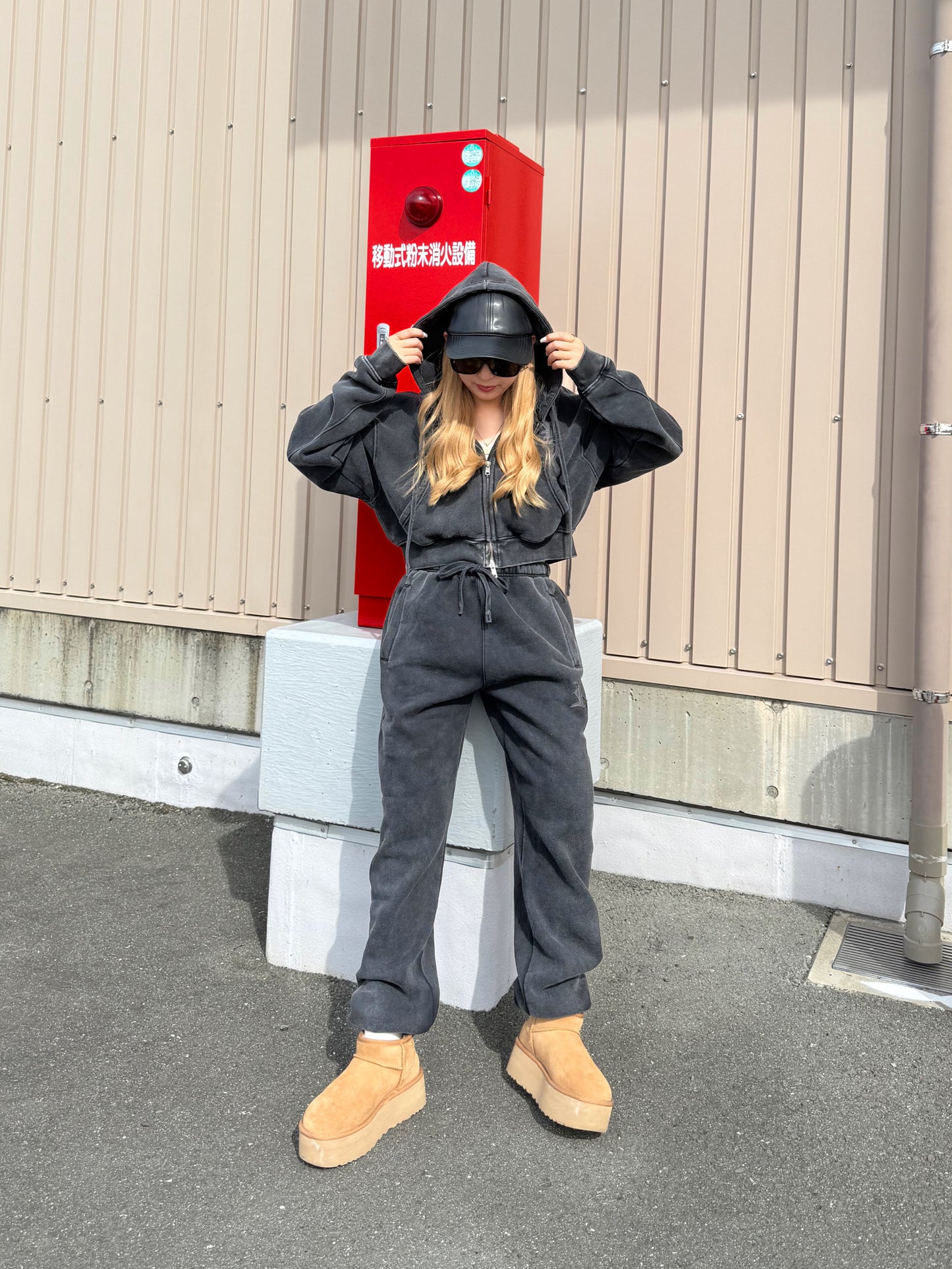 フェイクレザーキャップ DPB73486