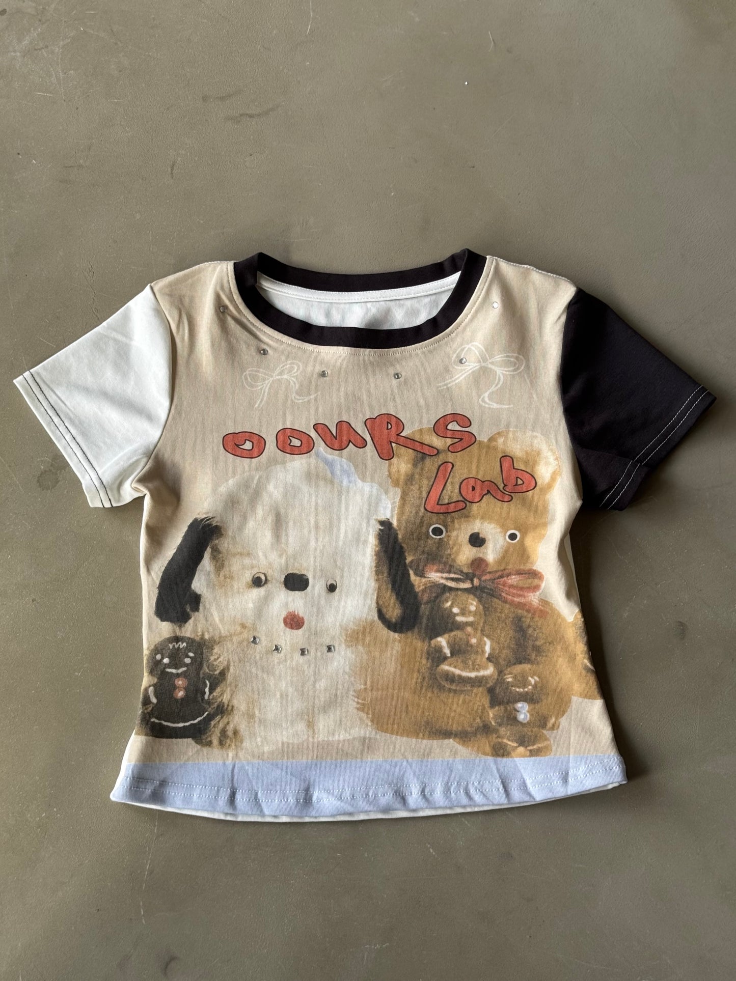 くまちゃんプリントTシャツ DPB86238