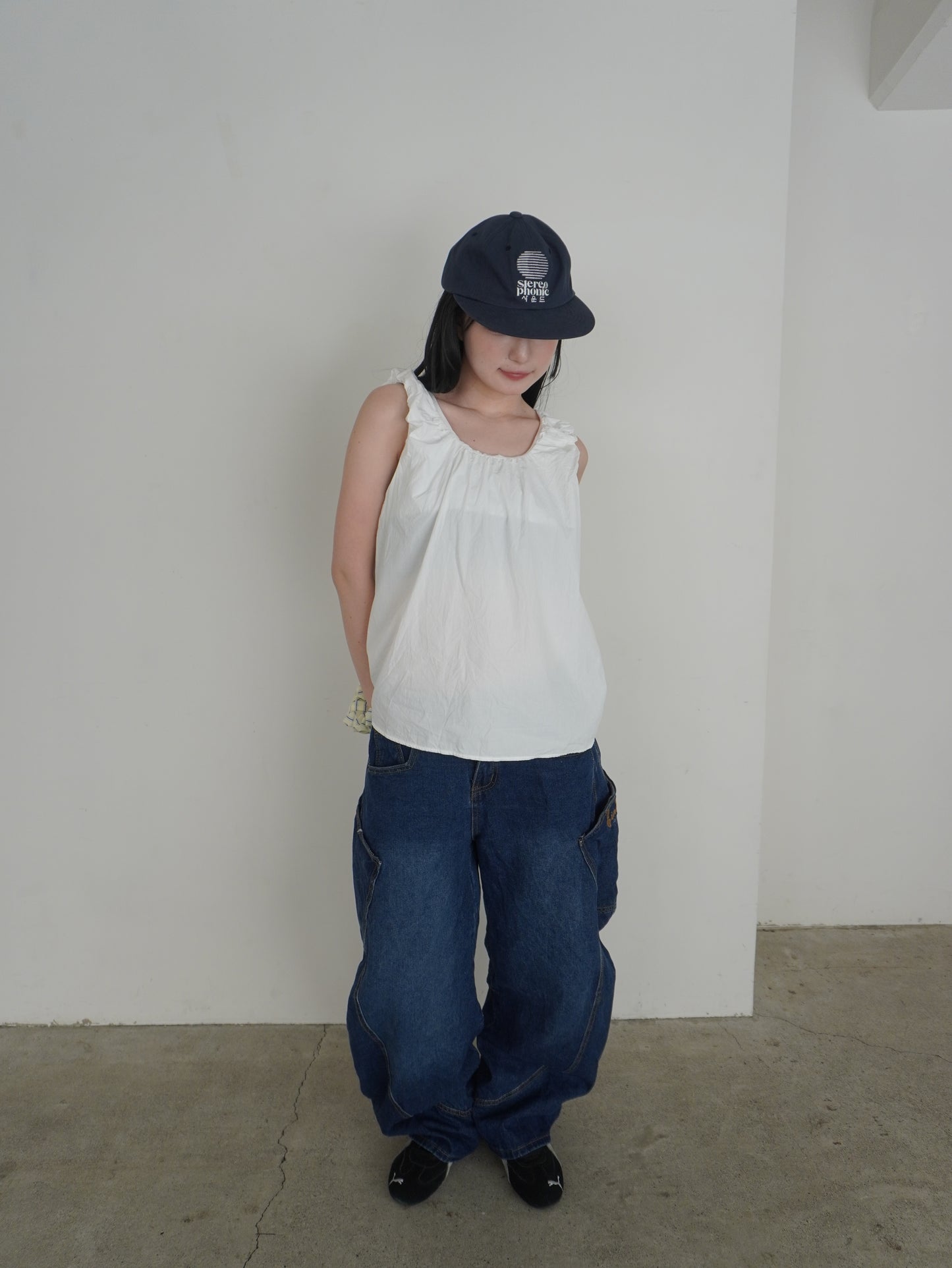 ポケットバルーンデニムパンツ DPB85082