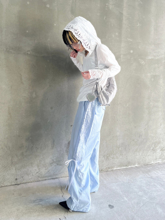 ラインリボンワイドパンツ DPB79139