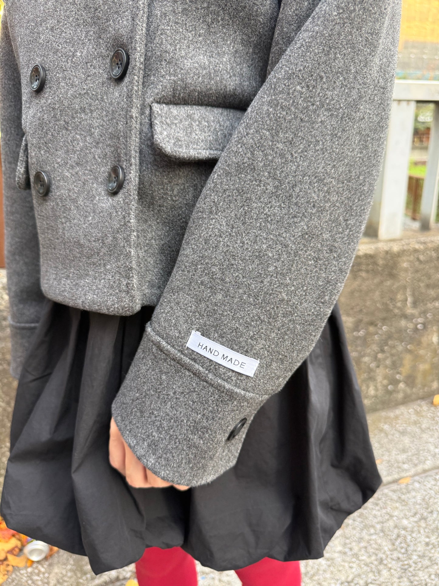 ダブルラストショートコート DPA43703