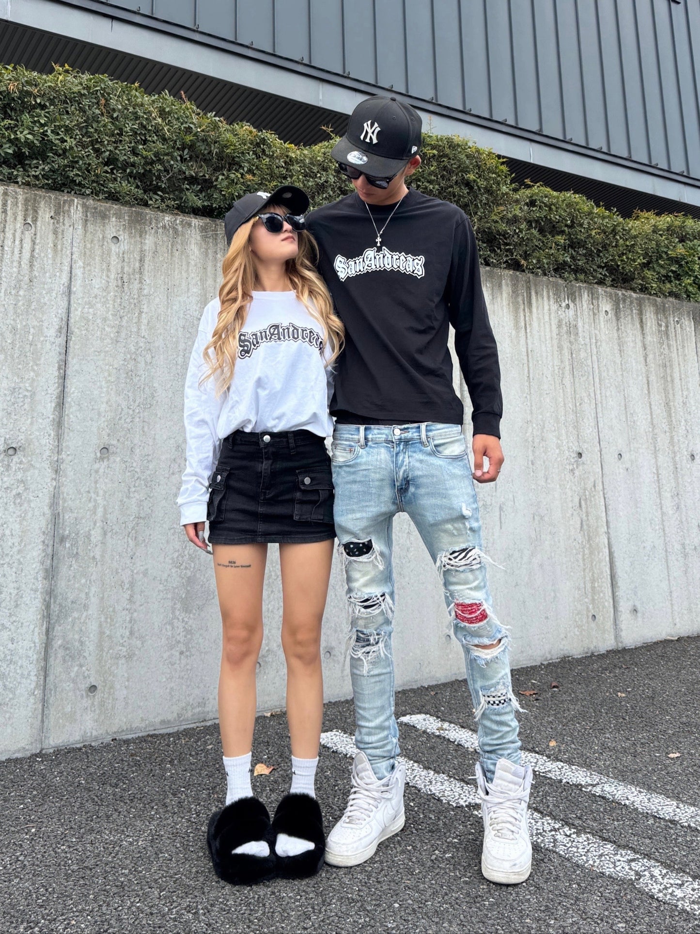 ロゴロングスリーブTシャツ DPB42454